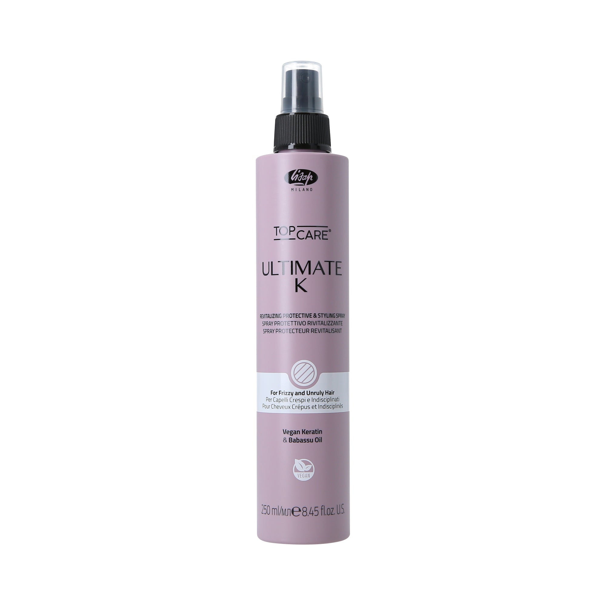 LISAP ULTIMATE K PROTECTIVE SPRAY Termoochranný sprej na narovnání vlasů 250 ml
