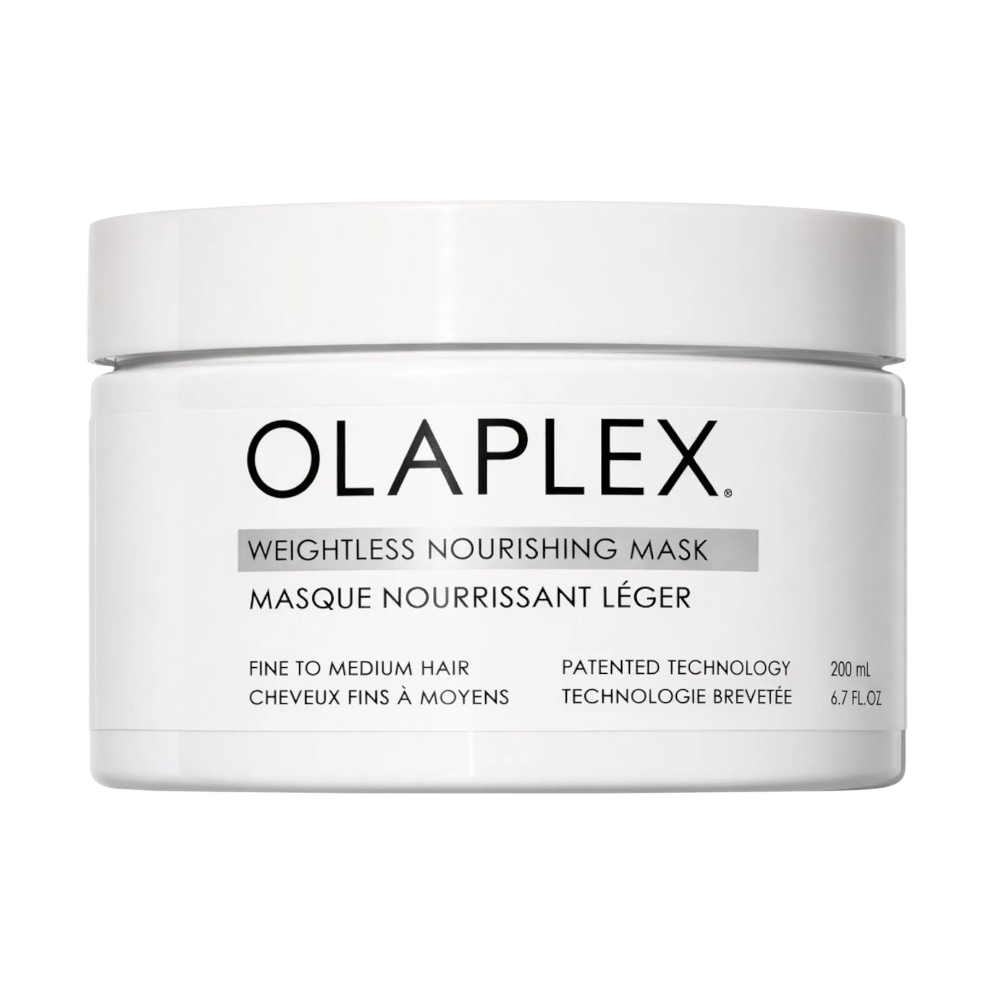 OLAPLEX WEIGHTLESS NOURISHING MASK Lehká maska zvyšující objem a hydrataci řídkých vlasů 250 ml