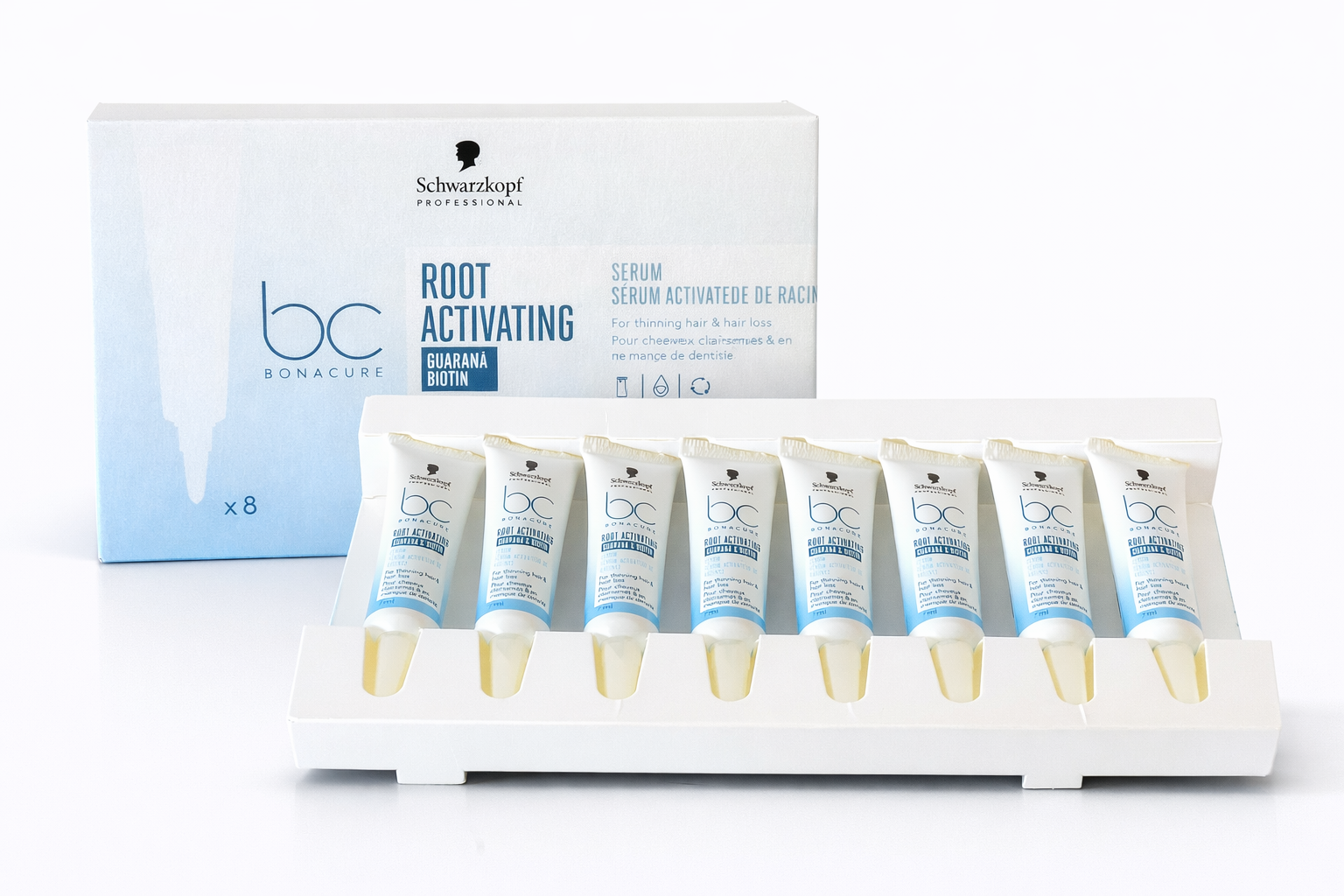 SCHWARZKOPF PROFESSIONAL BONACURE ROOT ACTIVATING SERUM Ampułki aktywujące do włosów ze skłonnością do wypadania 8 x 7 ml #2