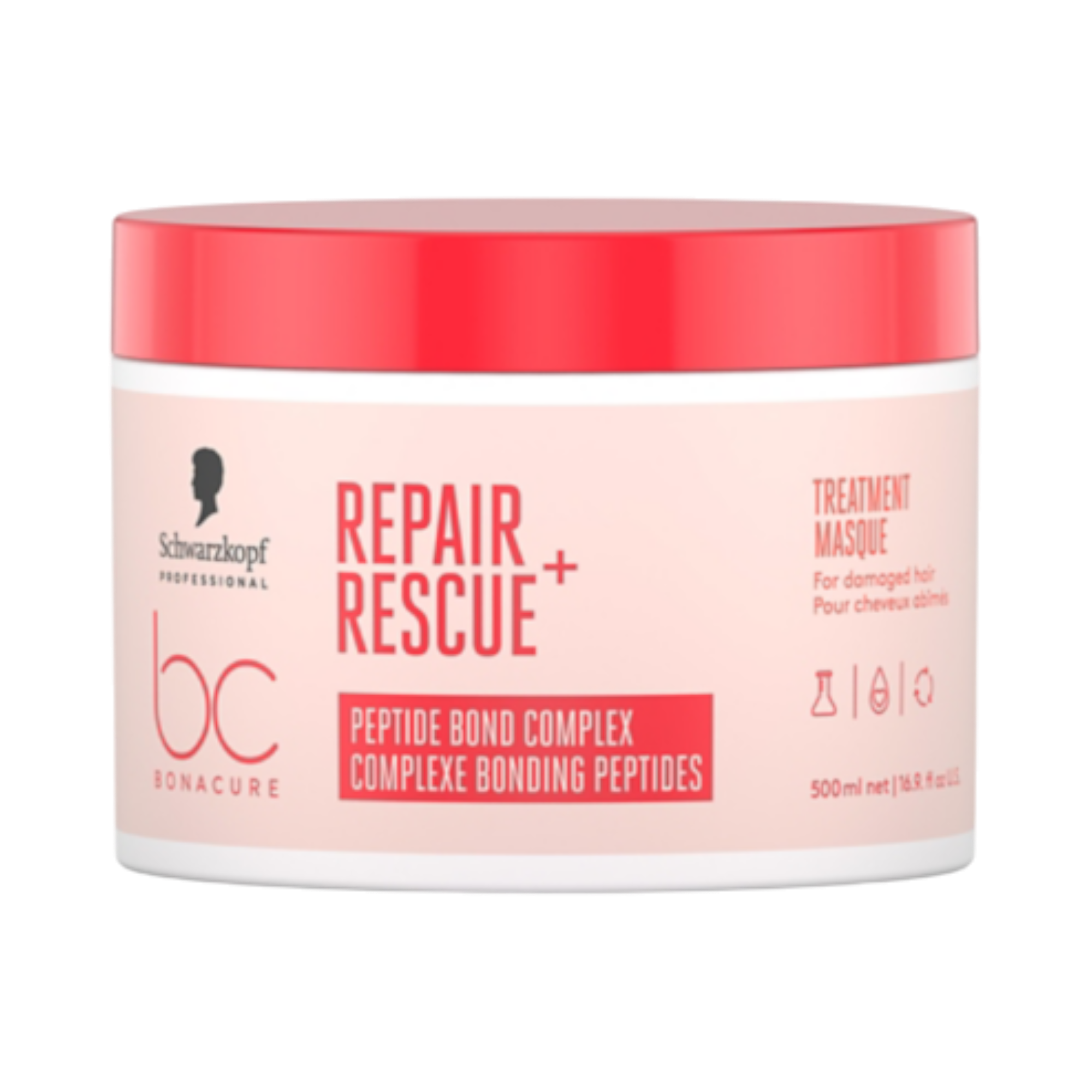 SCHWARZKOPF PROFESSIONAL BONACURE REPAIR RESCUE TREATMENT Velmi intenzivní regenerační maska ​​na vlasy 500 ml