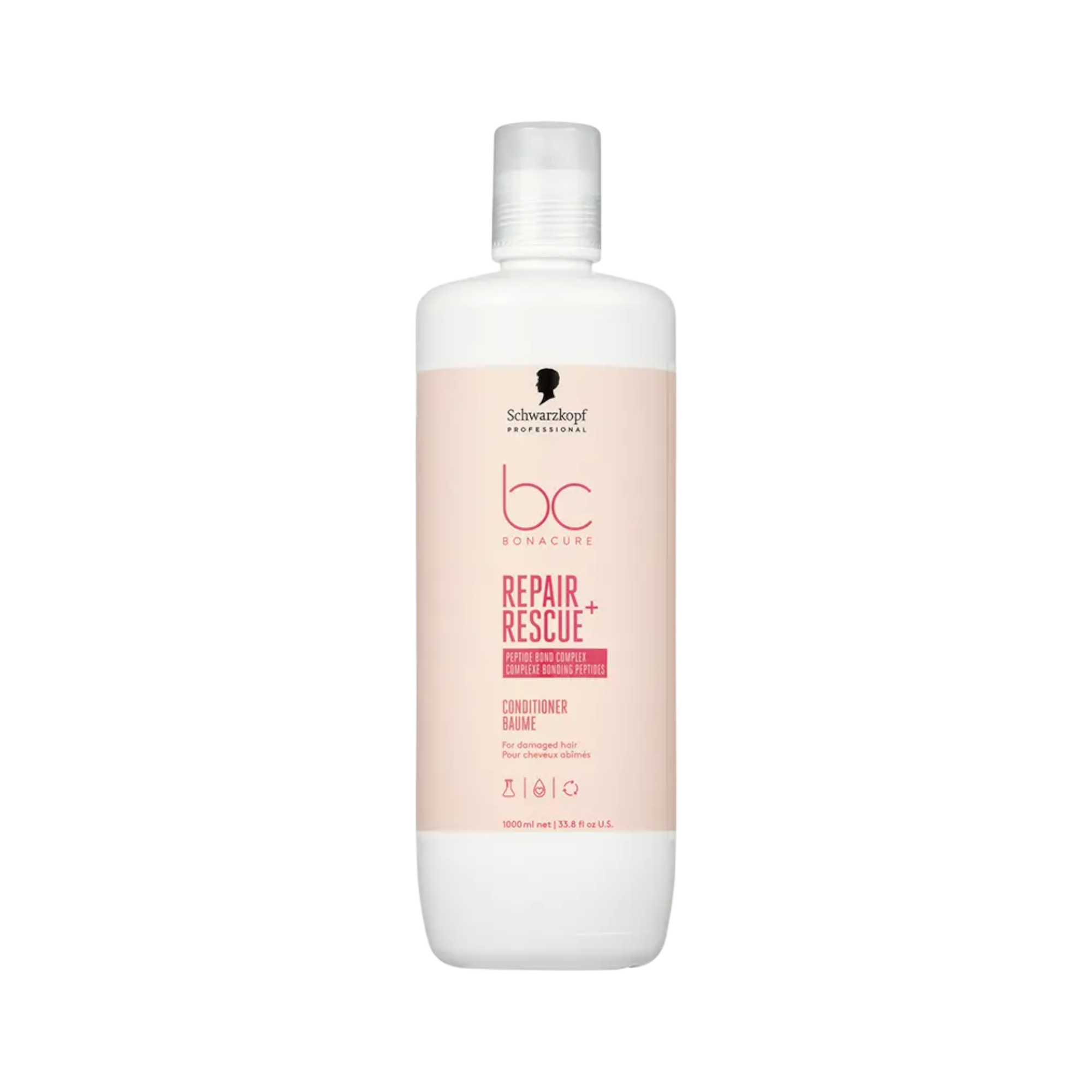 SCHWARZKOPF PROFESSIONAL BONACURE REPAIR RESCUE+ BAUME Kondicionér regenerační pro suché vlasy 1000 ml