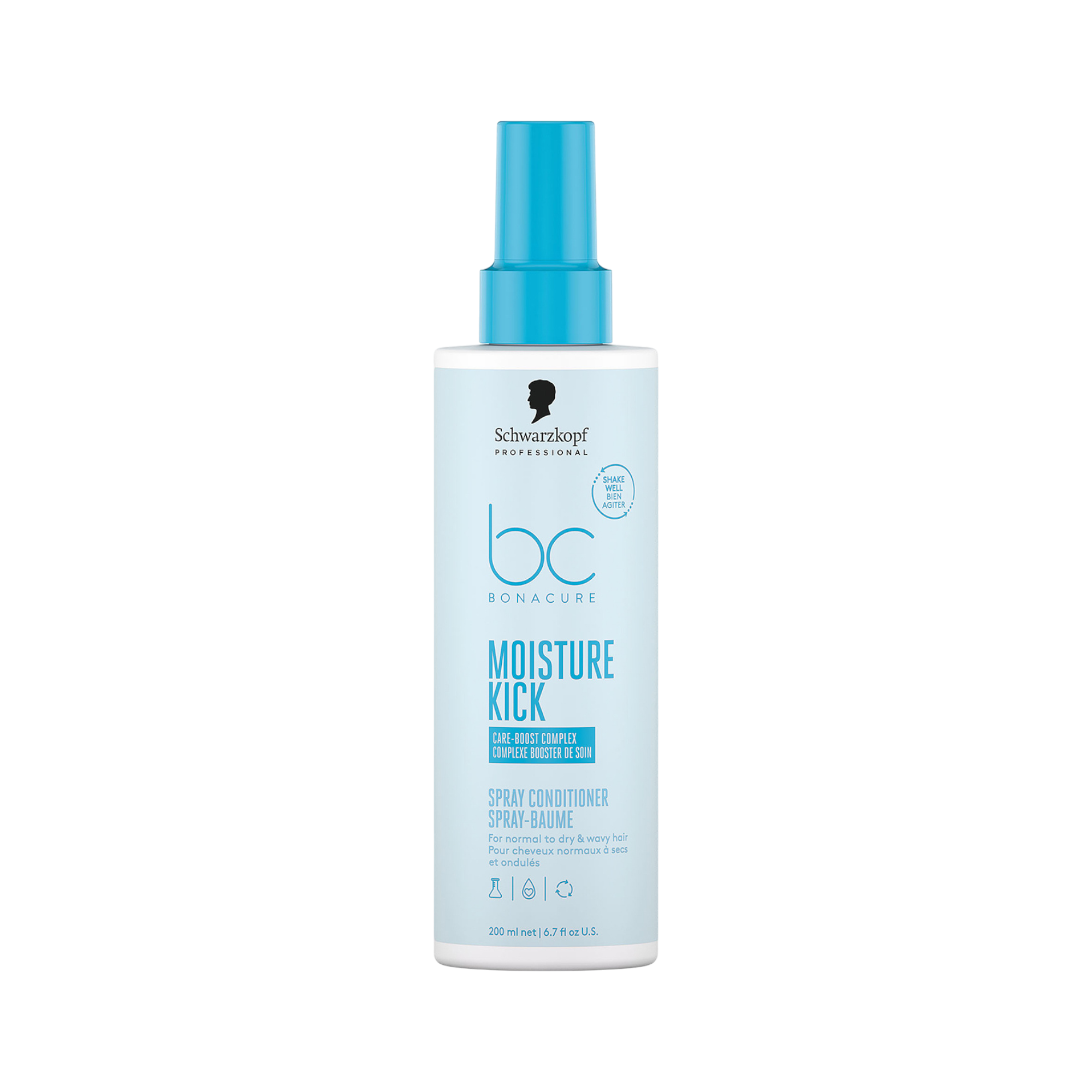 SCHWARZKOPF BONACURE MOISTURE KICK Dvoufázový kondicionér ve spreji 200 ml