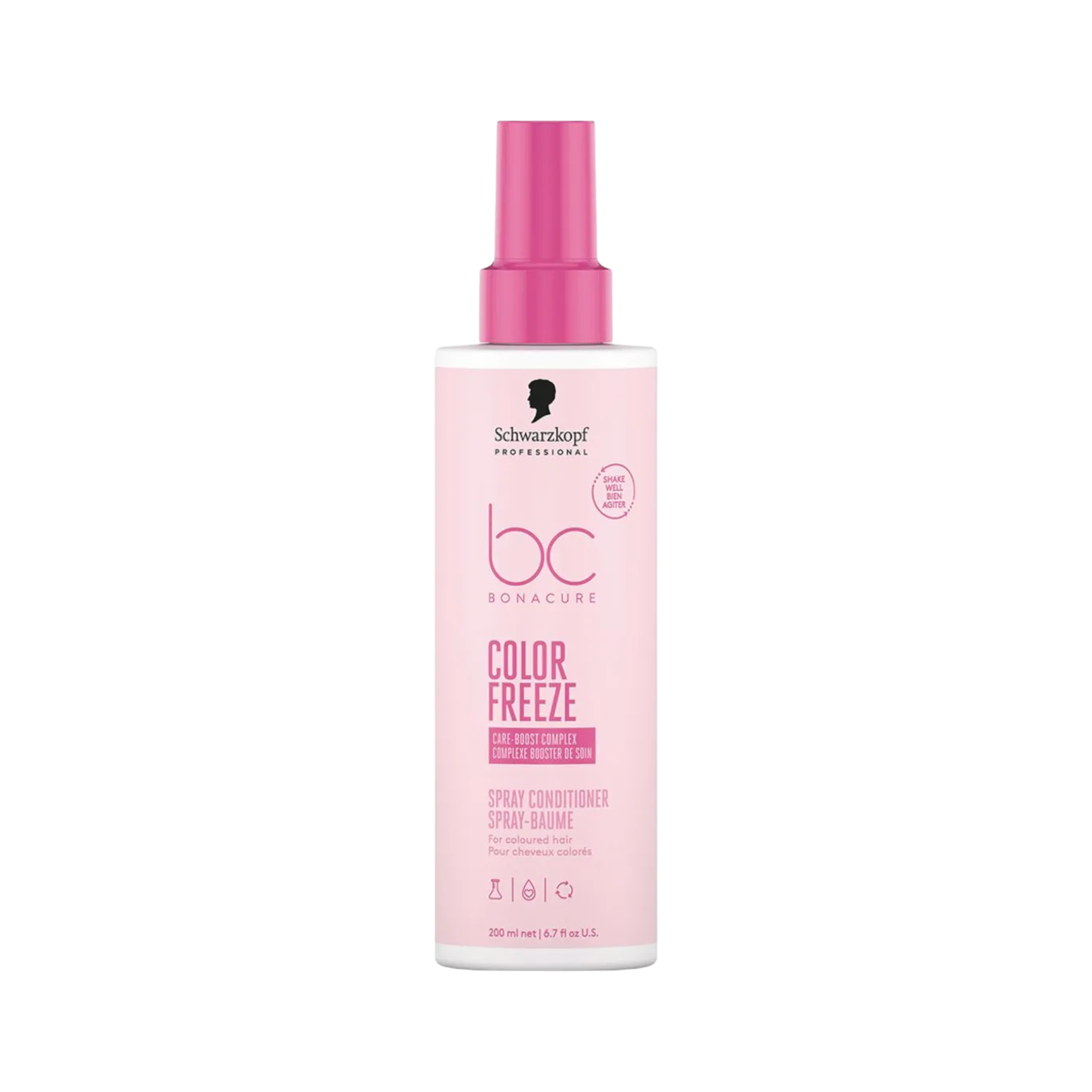 SCHWARZKOPF PROFESSIONAL BC COLOR FREEZE Dwufazowa odżywka w sprayu do włosów farbowanych 200 ml