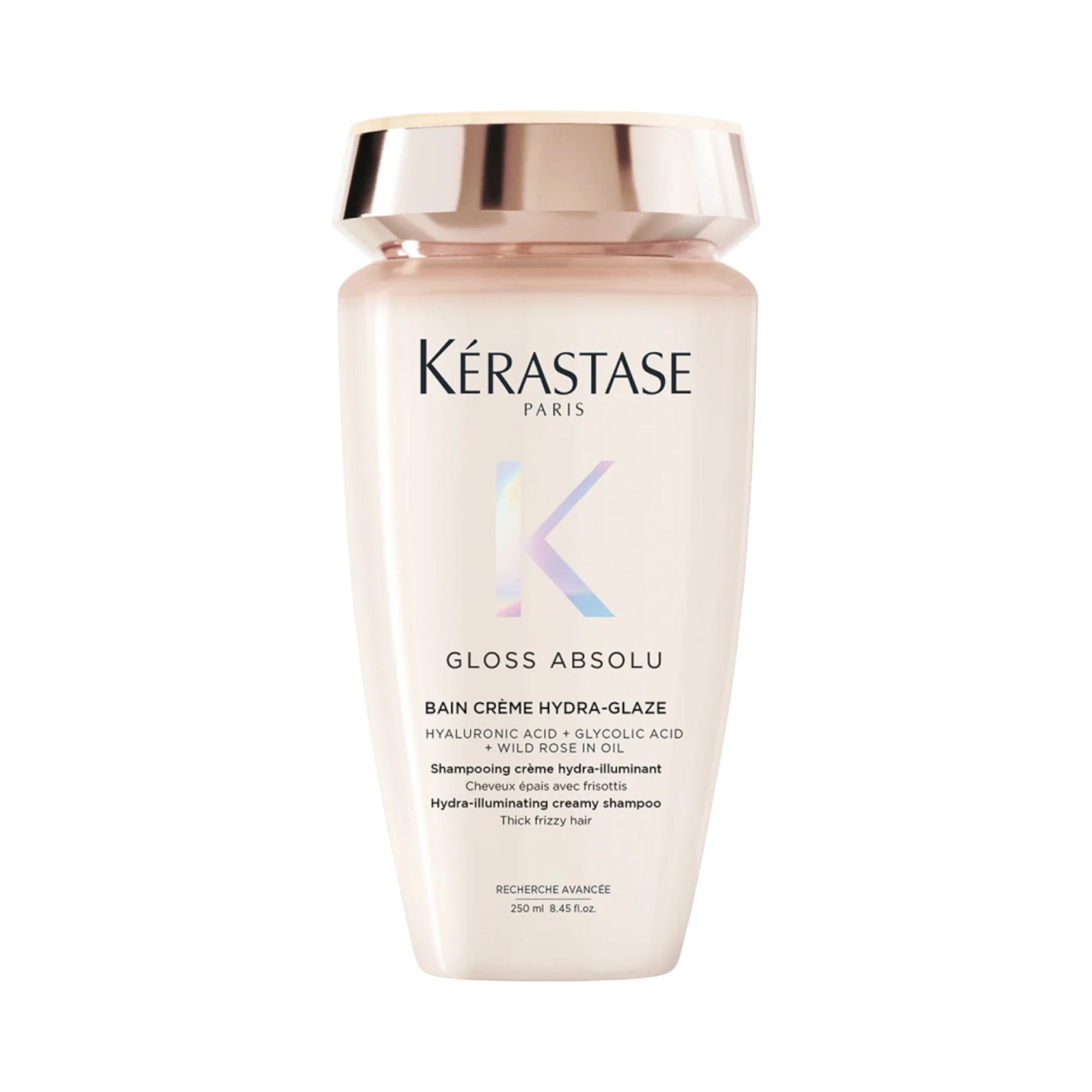 KÉRASTASE GLOSS ABSOLU BAIN HYDRA GLAZE Šampon pro lesk a vyhlazování vlasů 250 ml
