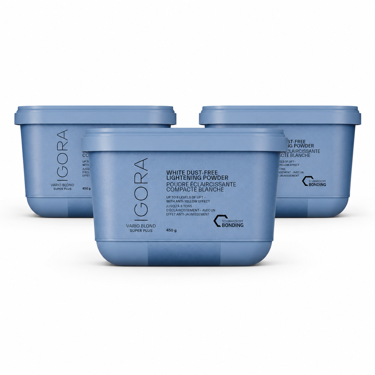 SCHWARZKOPF PROFESSIONAL IGORA VARIO BLOND SUPER PLUS BONDING Zesvětlovač vlasů 450 g - MULTIPACKS