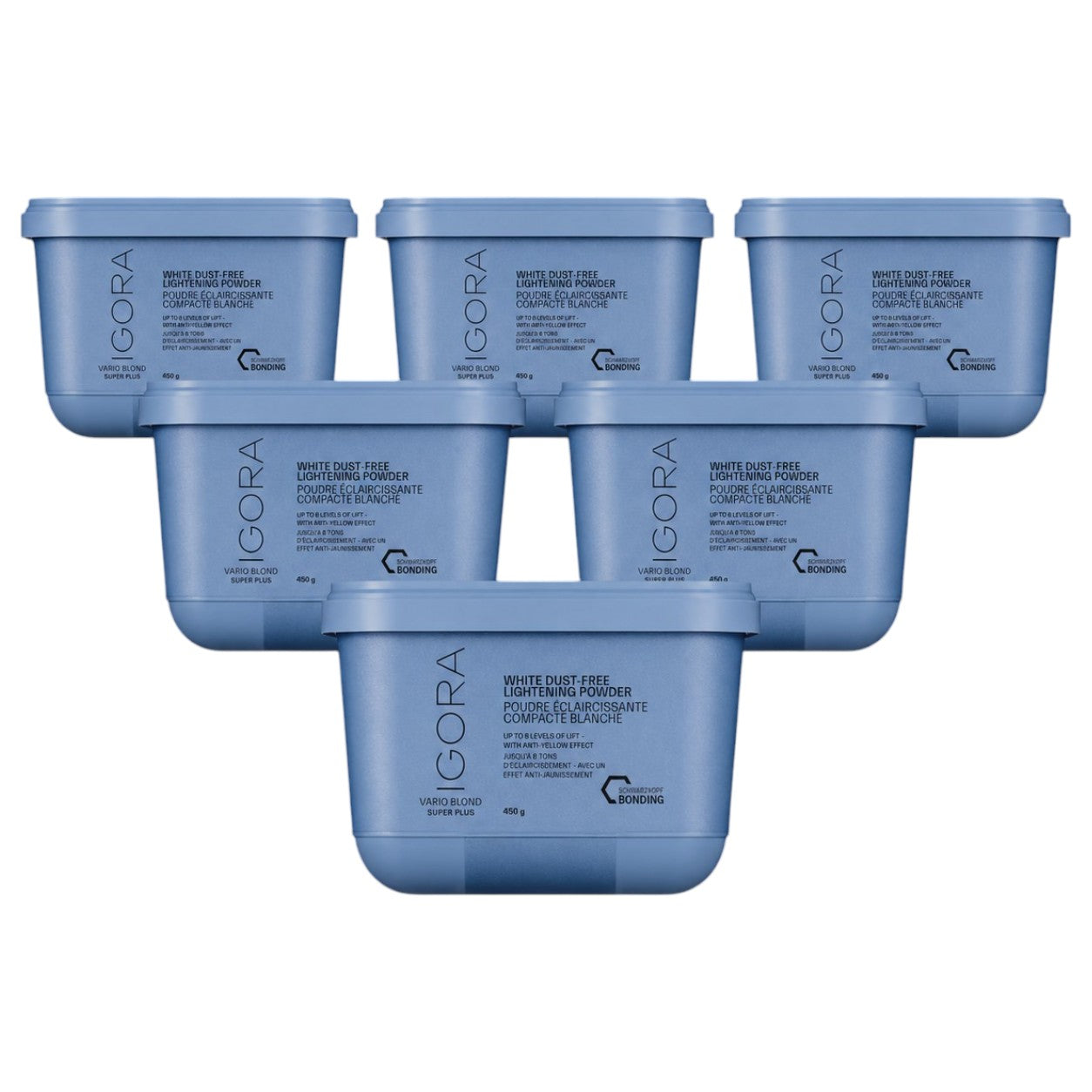 SCHWARZKOPF PROFESSIONAL IGORA VARIO BLOND SUPER PLUS BONDING Zesvětlovač vlasů 450 g - MULTIPACKS