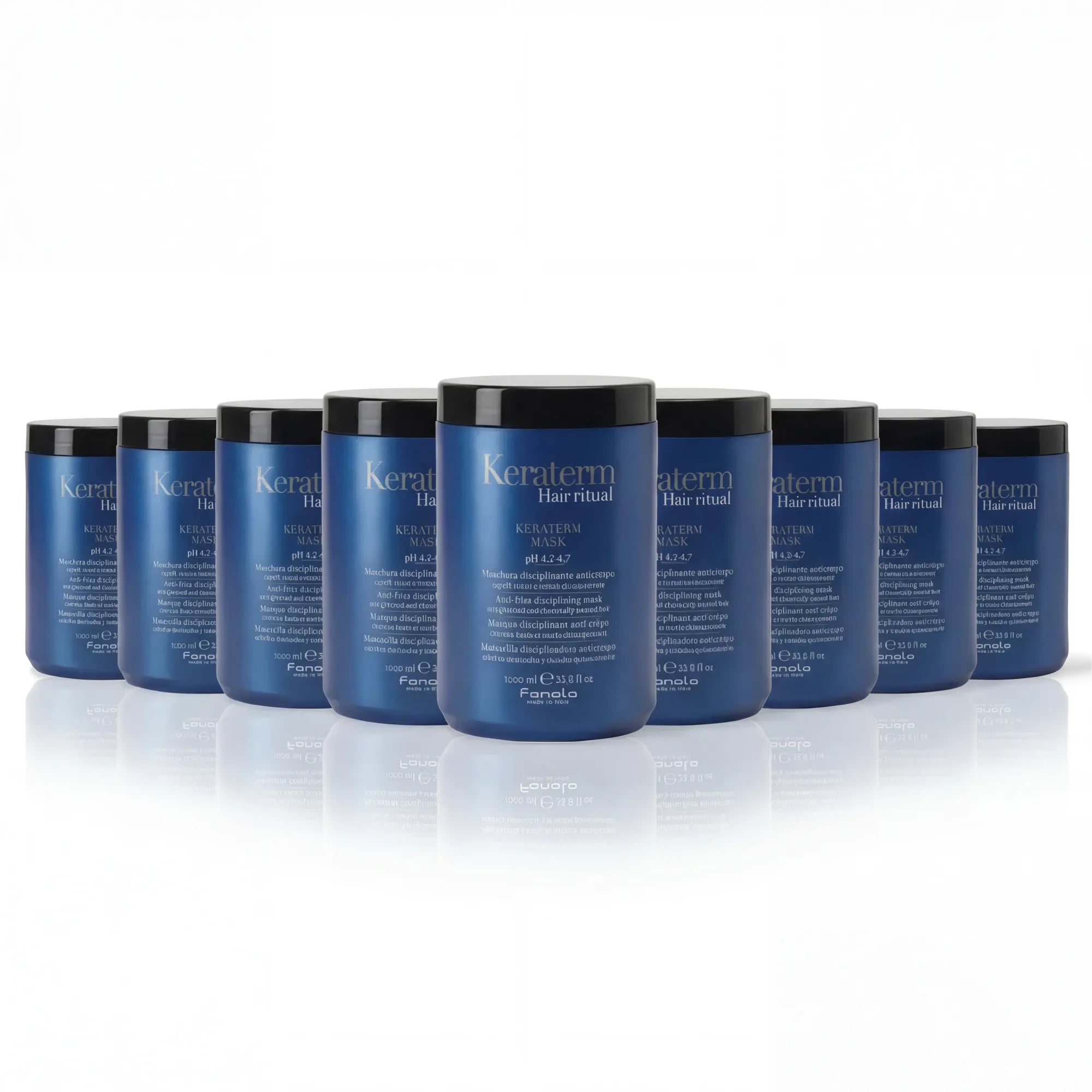 FANOLA KERATERM Maska s keratinem pro krepaté vlasy 1000ml - MULTIPACKS #2