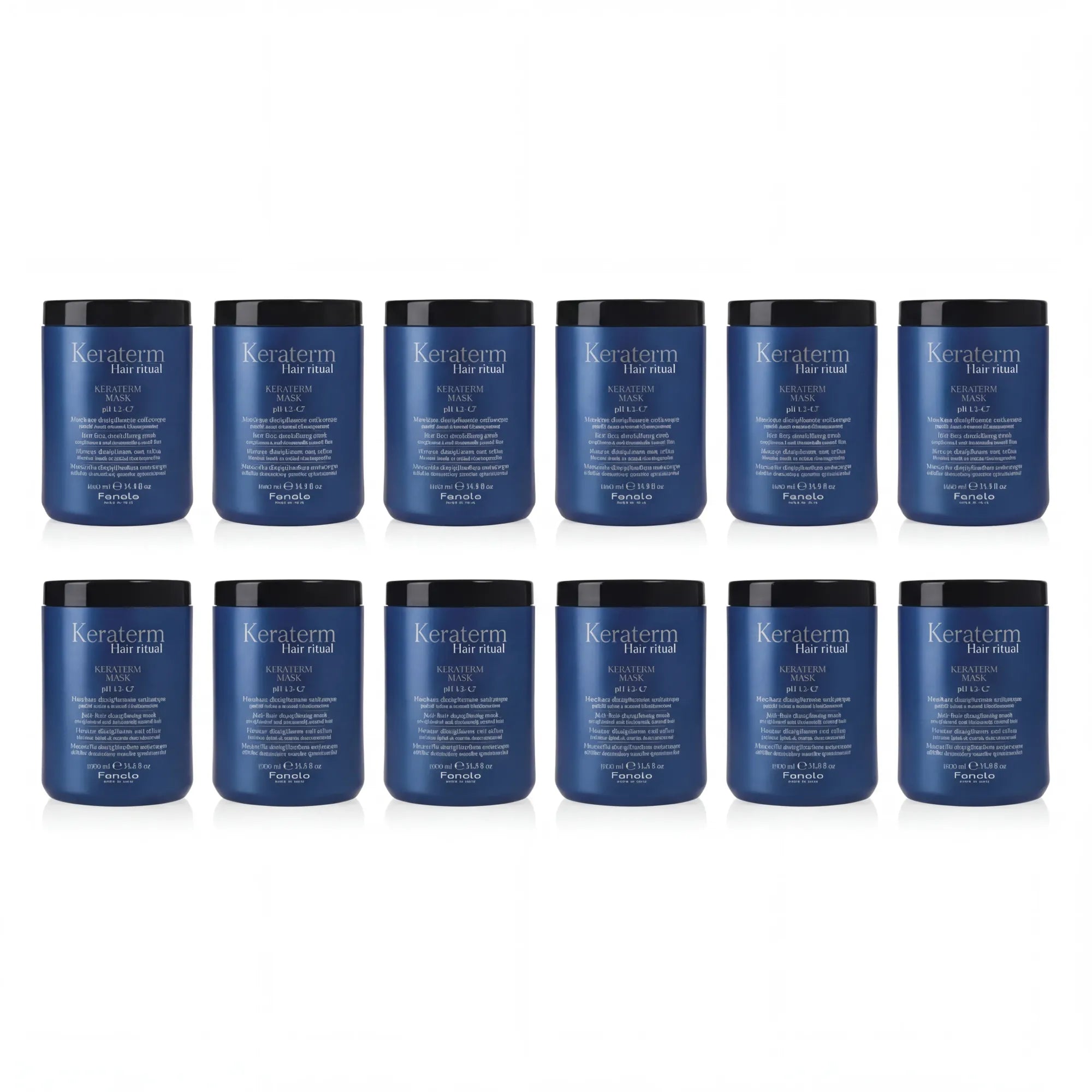 FANOLA KERATERM Maska s keratinem pro krepaté vlasy 1000ml - MULTIPACKS #3