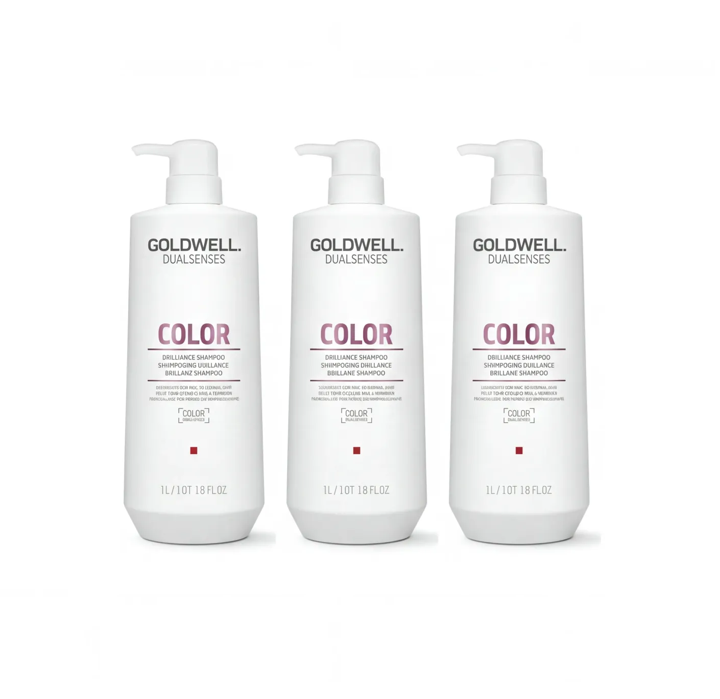 GOLDWELL DUALSENSES COLOR BRILLIANCE Szampon nabłyszczający do włosów cienkich i normalnych 1000 ml - MULTIPAKI