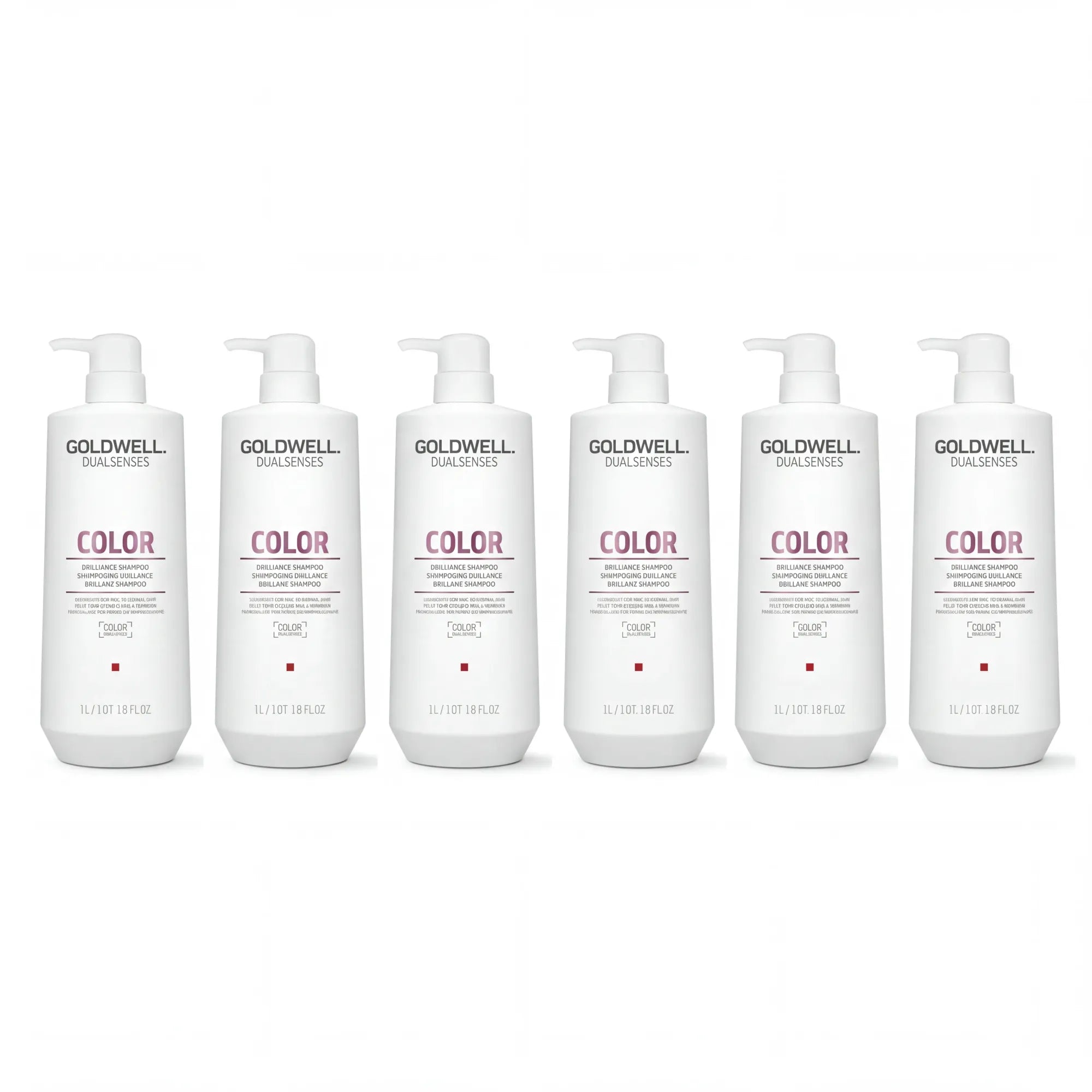 GOLDWELL DUALSENSES COLOR BRILLIANCE Lesklý šampon pro tenké a normální vlasy 1000 ml - MULTIPACKS