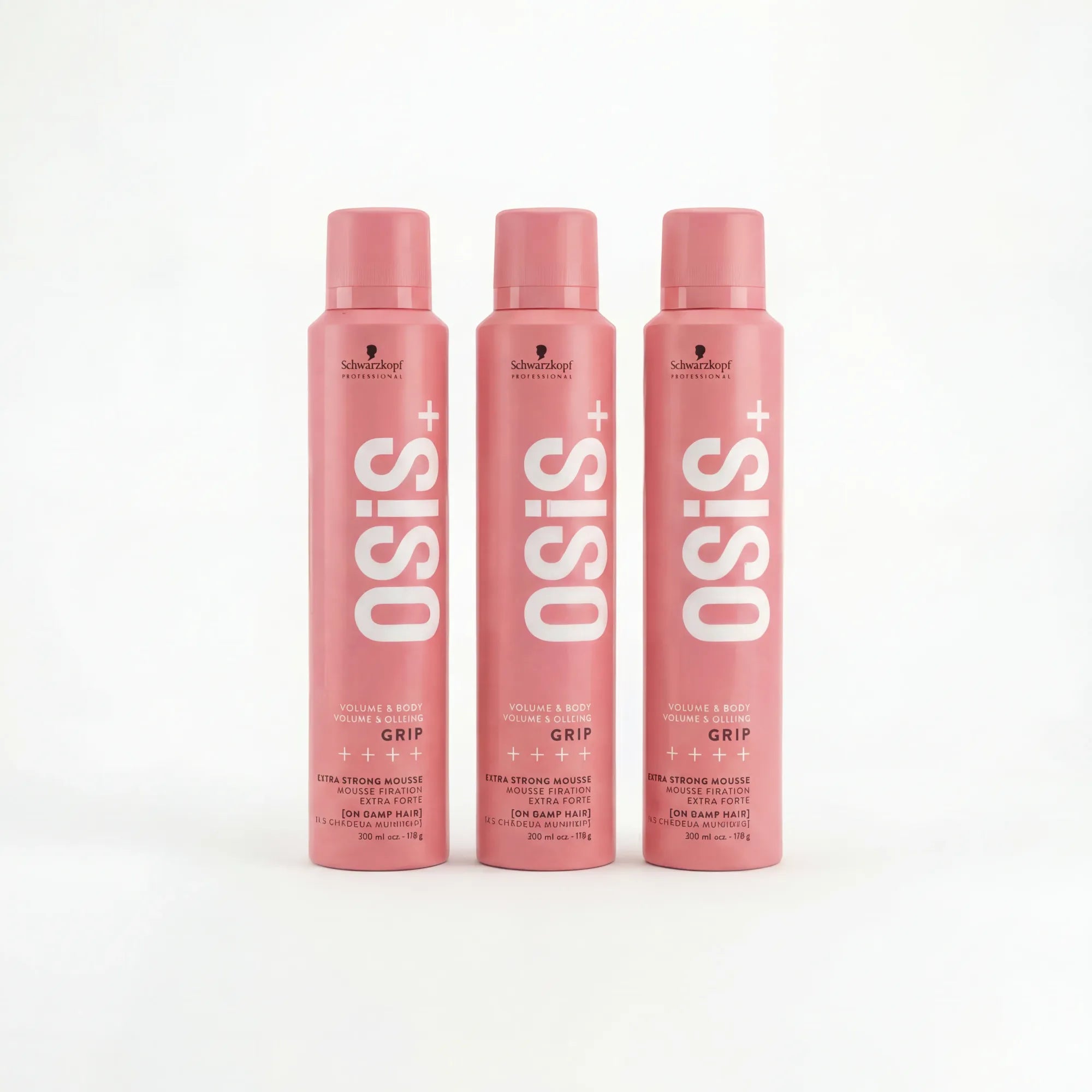 SCHWARZKOPF PROFESSIONAL OSIS+ GRIP Velmi silná stylingová pěna 200 ml - MULTIPACKS