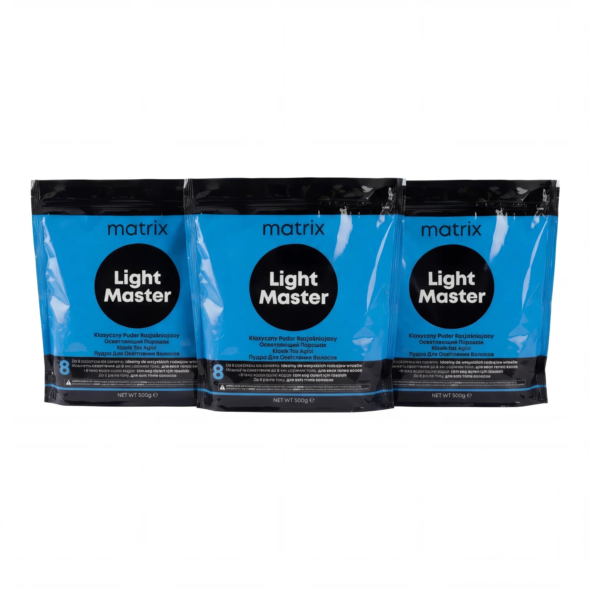 MATRIX LIGHT MASTER Práškový zesvětlovač vlasů (až 8 tónů) 500g - MULTIPACKS