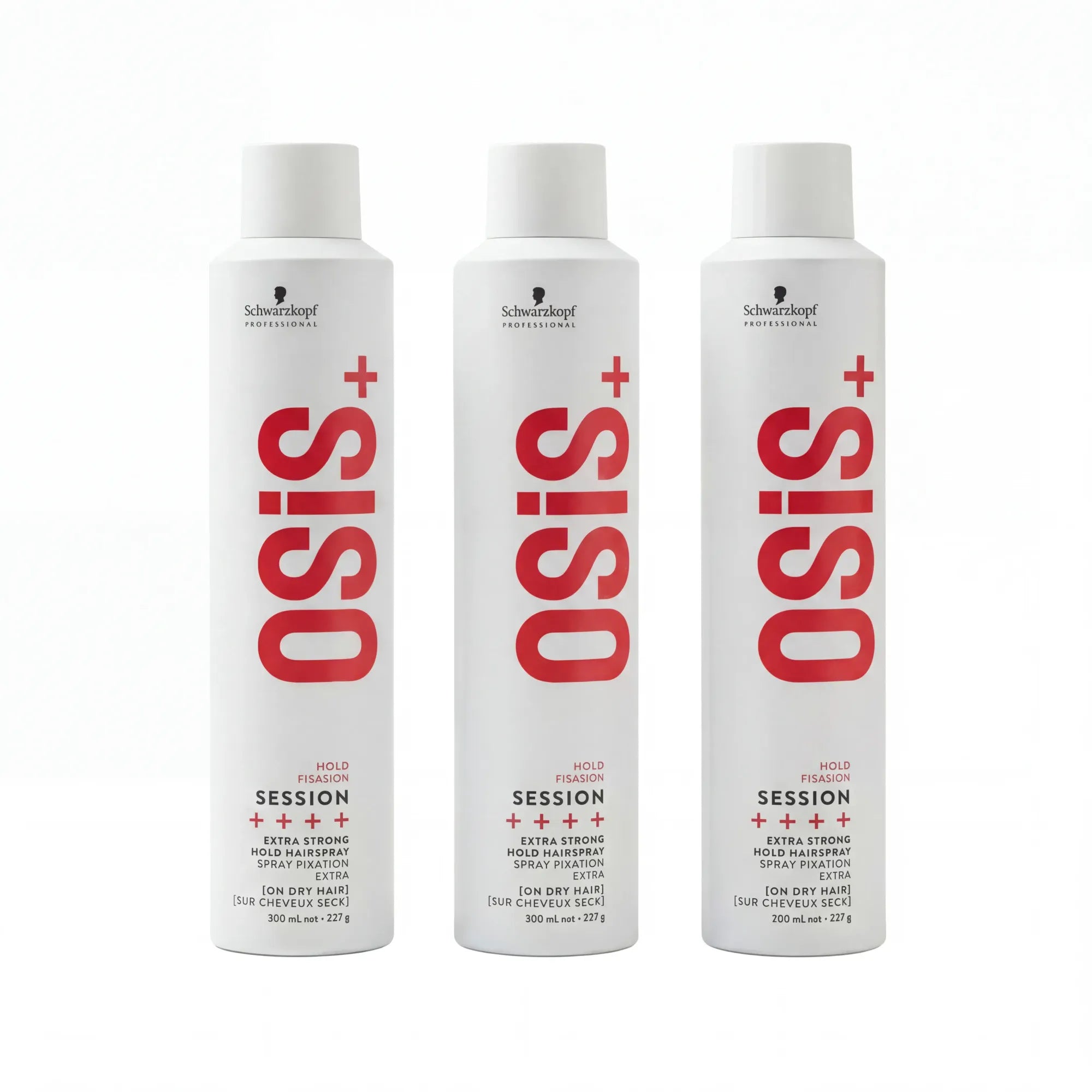 SCHWARZKOPF PROFESSIONAL OSIS+ SESSION Extreme fixační lak na nehty 300ml - MULTIPACKS