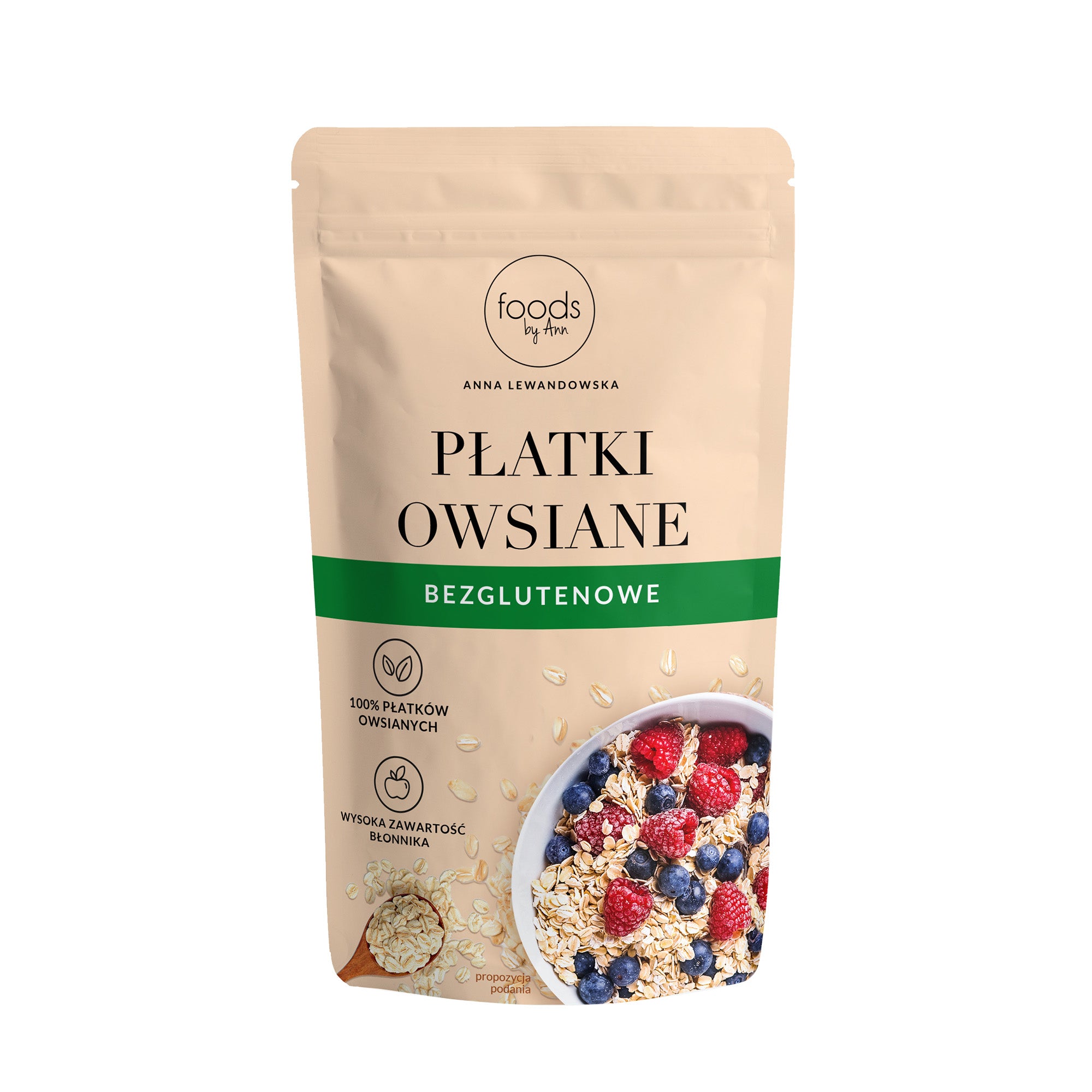 FOODS BY ANN Flocons d'avoine sans gluten 400 g