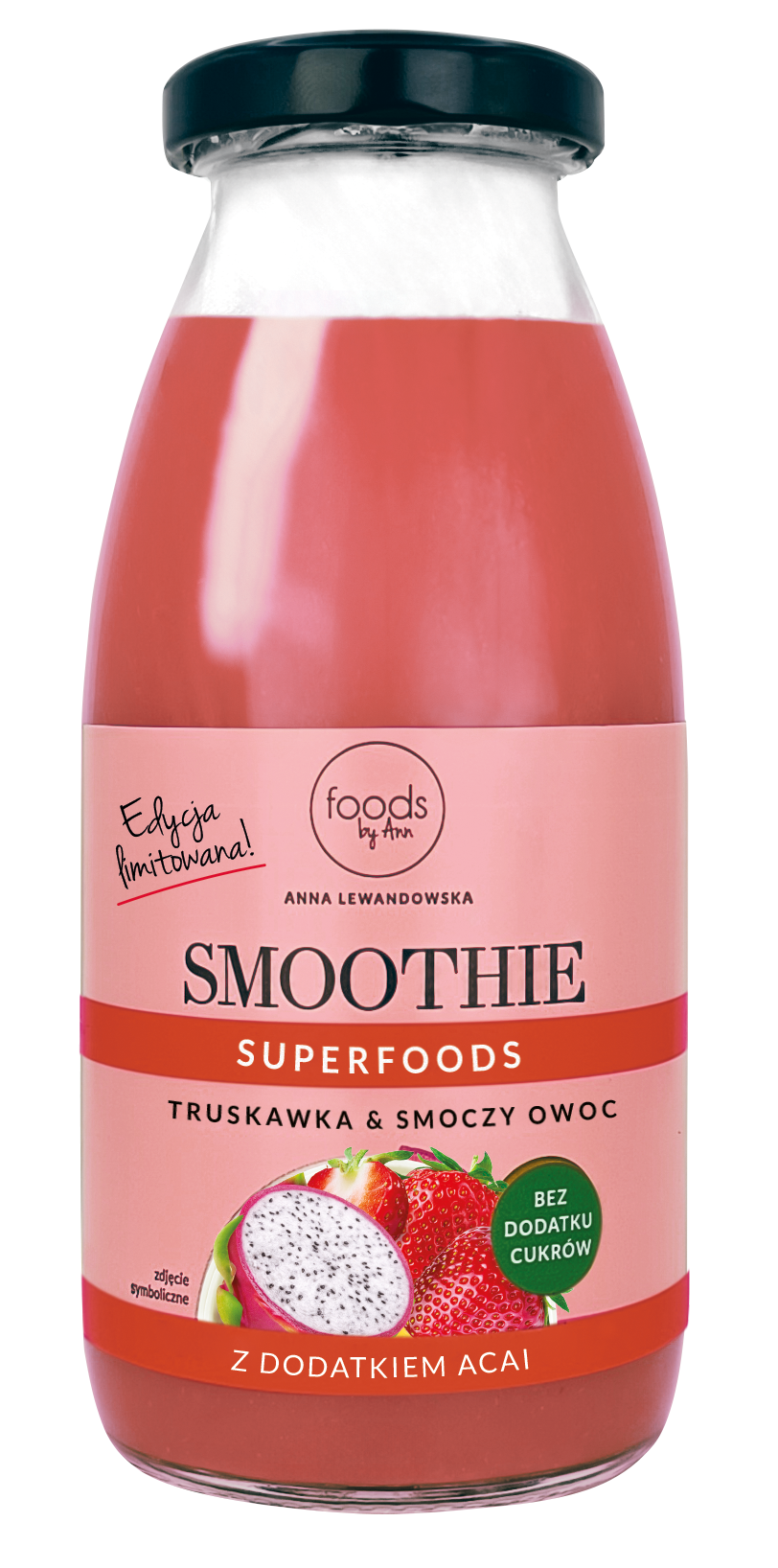 FOODS BY ANN Smoothie jahoda & dračí ovoce 250 ml