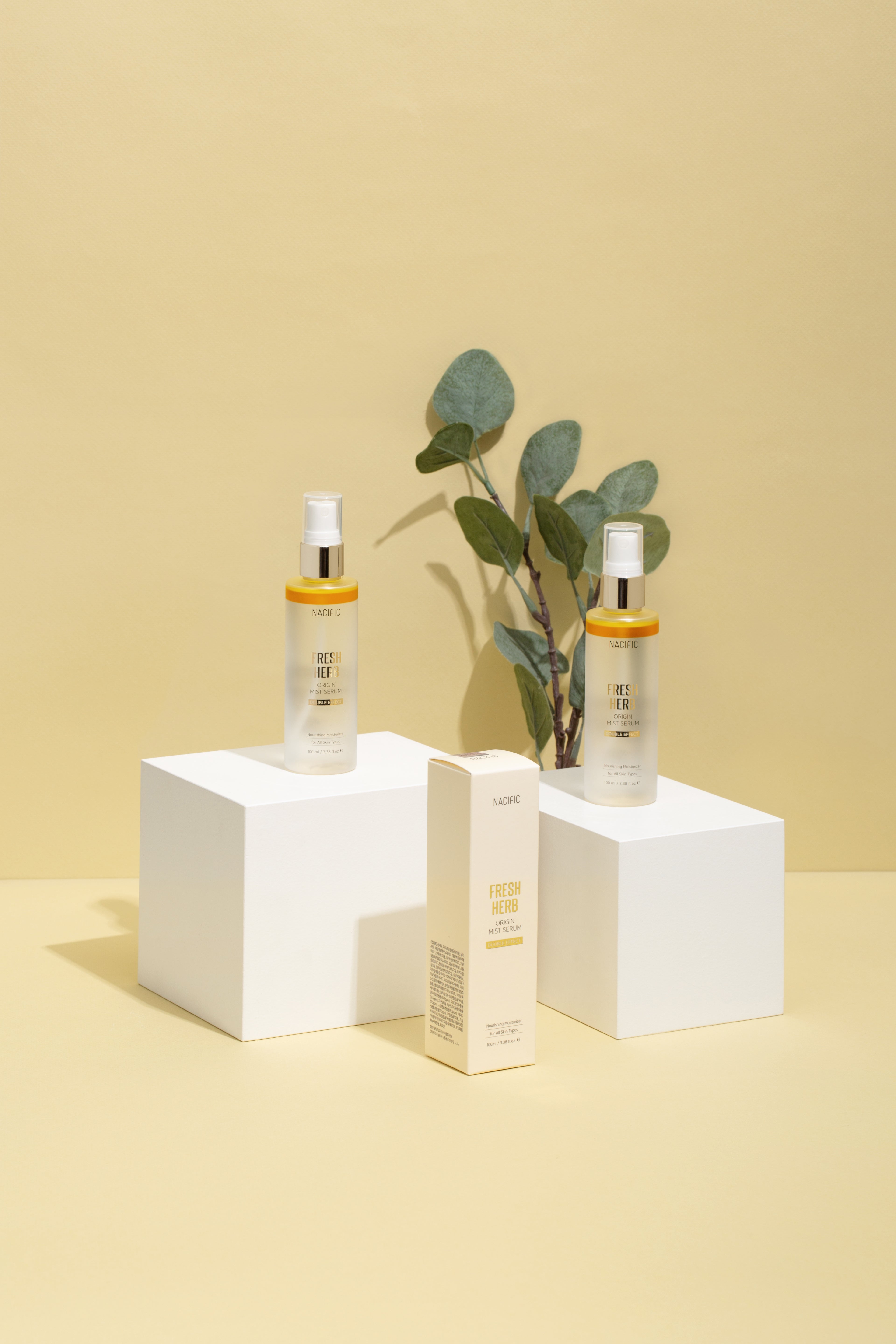 NACIFIC FRESH HERB ORIGIN MIST SERUM Zklidňující dvoufázová pleťová esence 100 ml #3