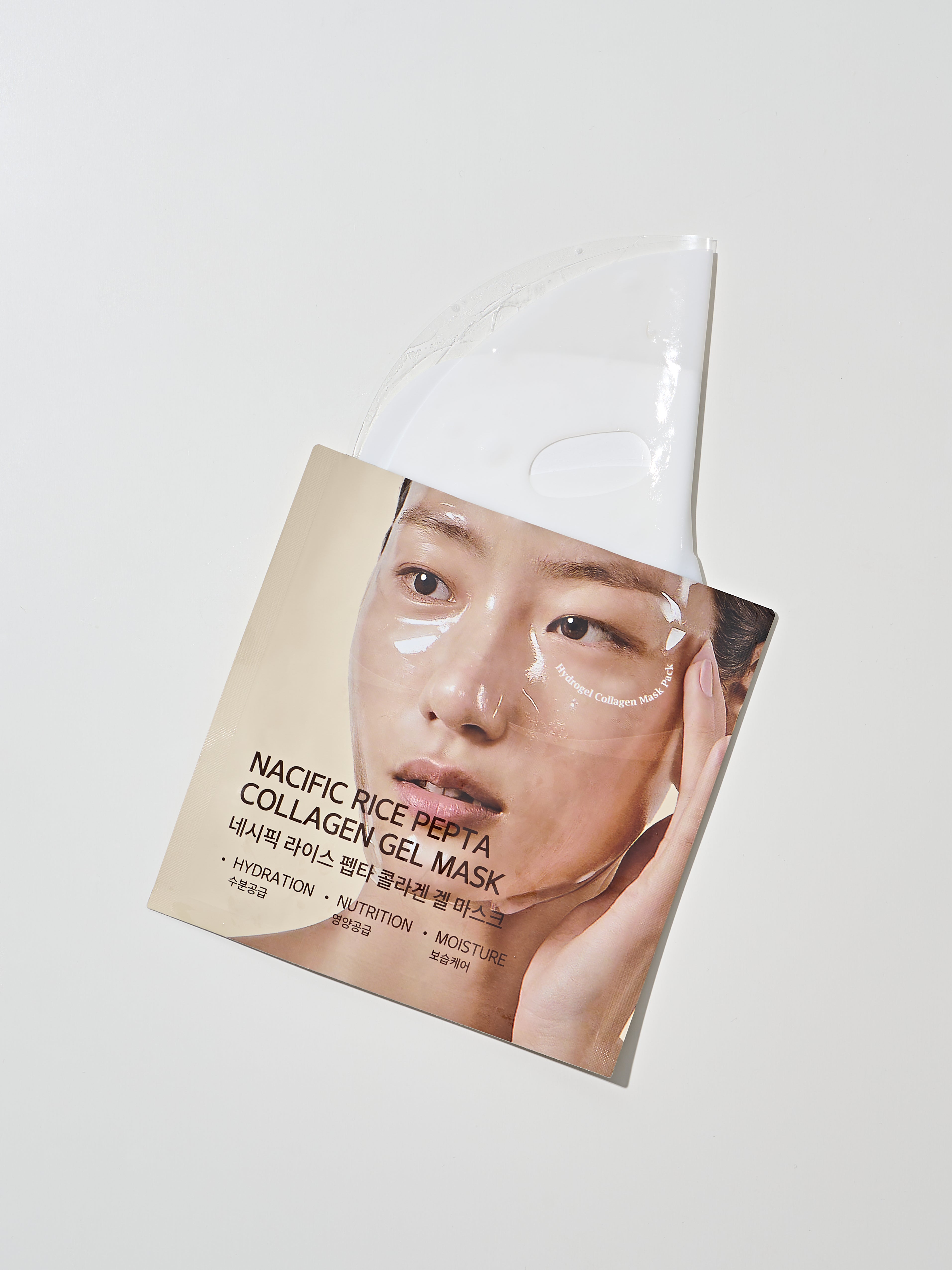 NACIFIC RICE PEPTA Collagen Gel Mask – hydrogelová kolagenová maska s rýží a peptidy 35 g (4 ks) #3