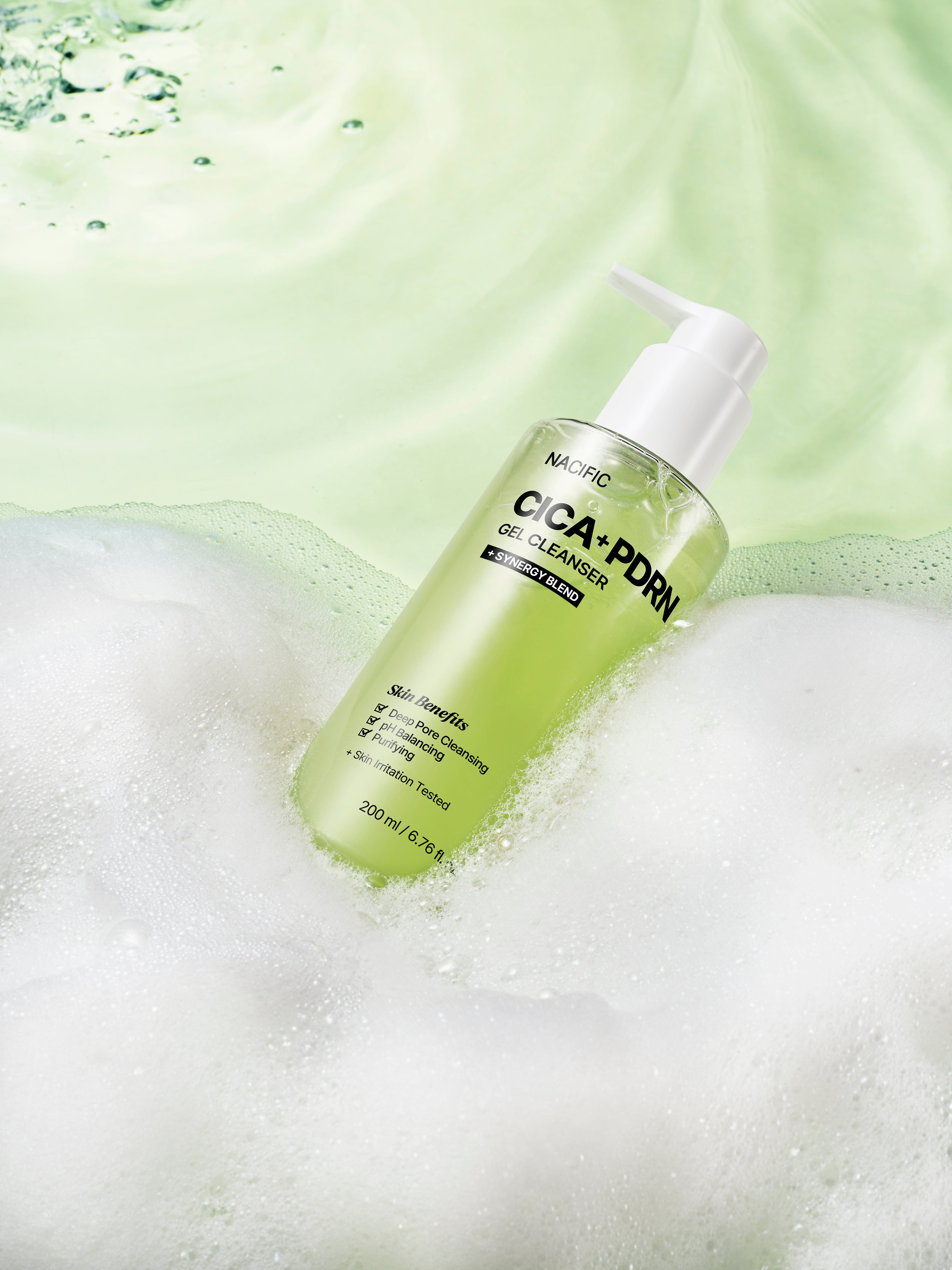 NACIFIC CICA PDRN GEL CLEANSER Jemný čisticí gel pro citlivou pleť 200 ml #4