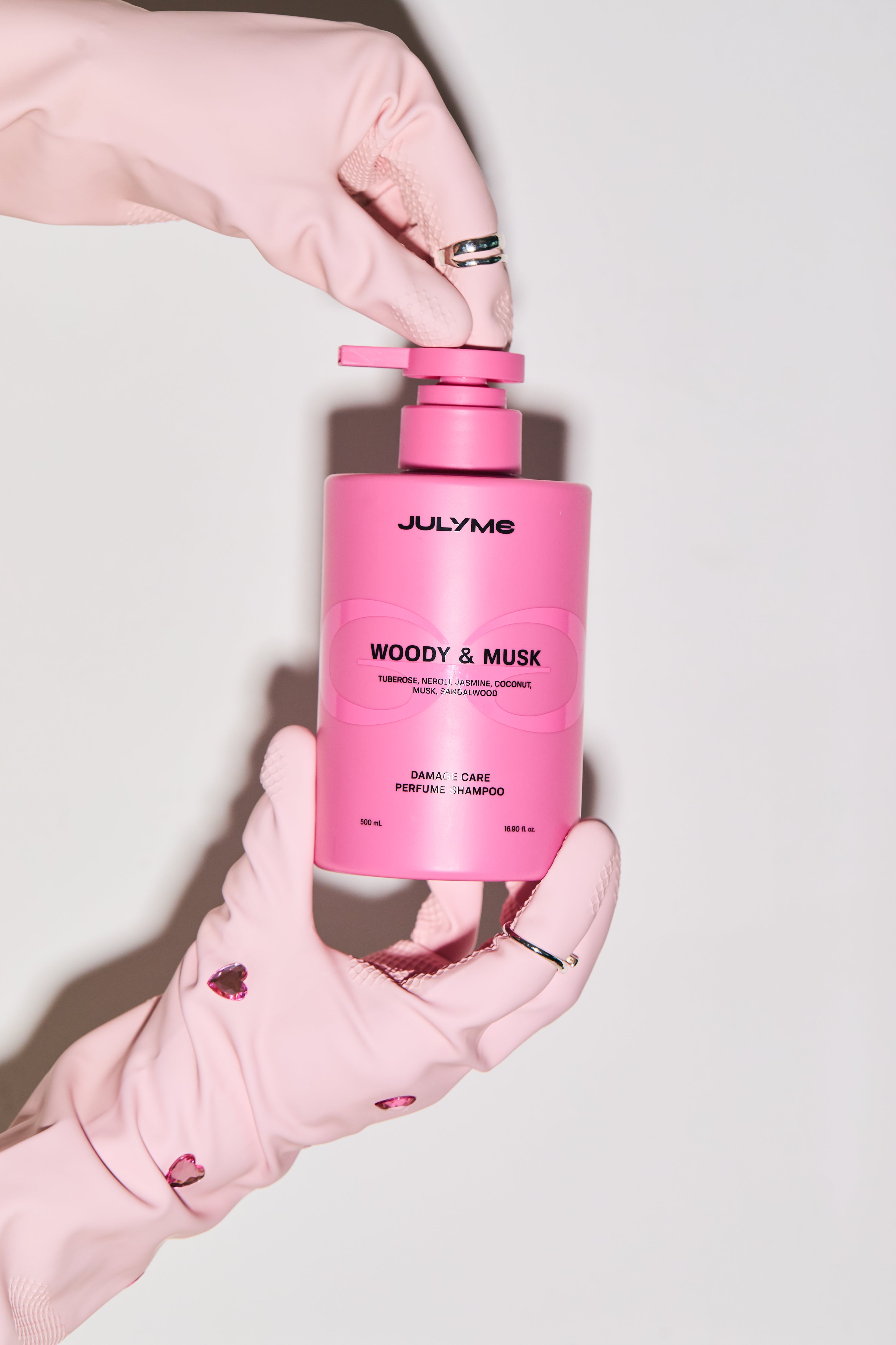 JULYME DAMAGE CARE PERFUME SHAMPOO WOODY & MUSK Perfumowany szampon regenerujący 500 ml #3