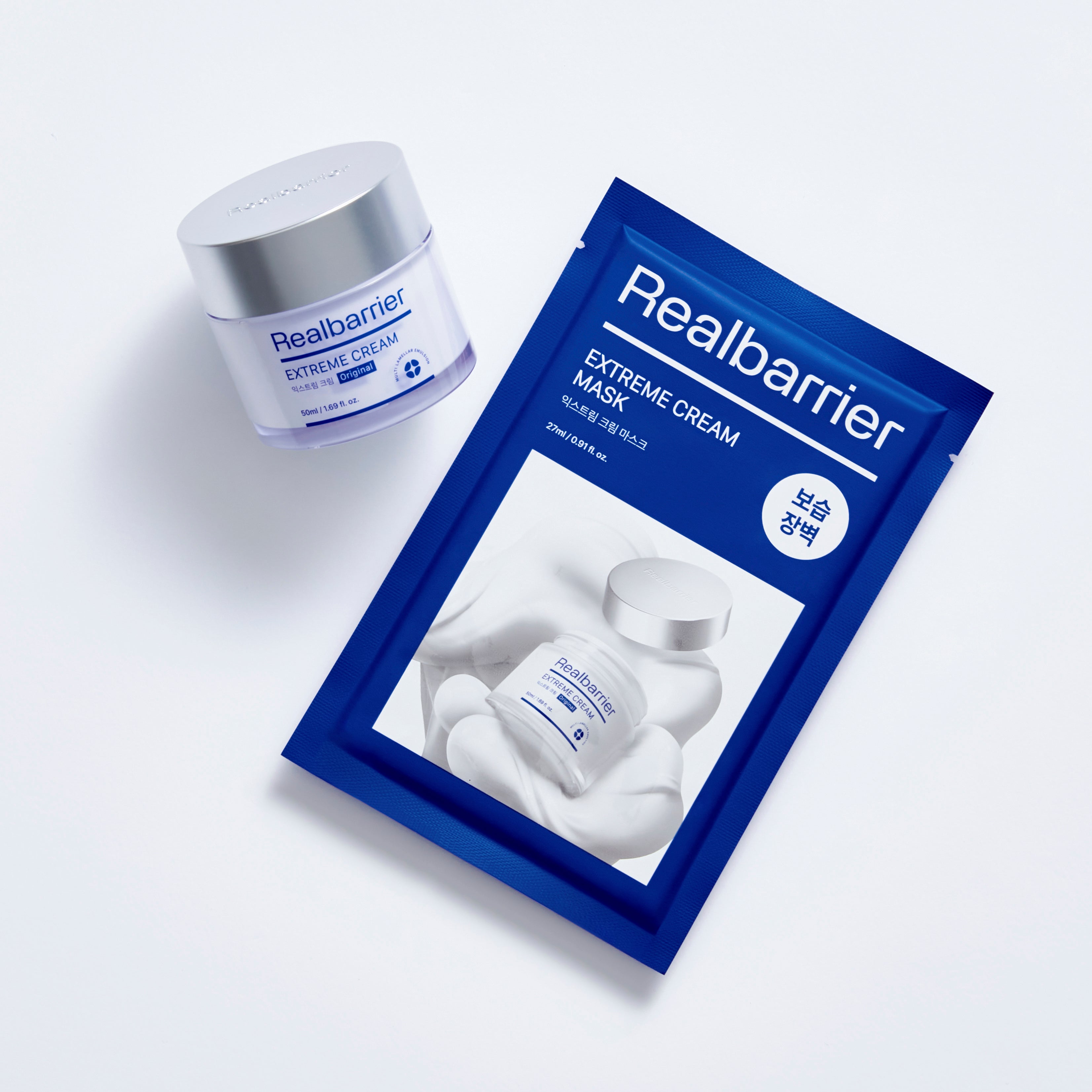 REAL BARRIER EXTREME CREAM MASK Intenzivně hydratační plátěná maska 27 ml #2