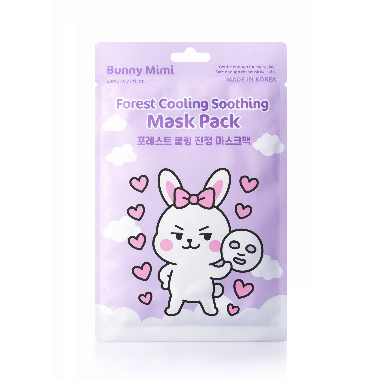 BUNNY MIMI FOREST COOLING SOOTHING Łagodząca maseczka do twarzy 23 ml