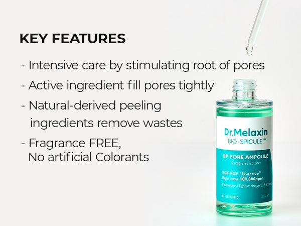 DR.MELAXIN BIO-SPICULE BP PORE Serum zwężające pory z mikroigłami 100 ml #7