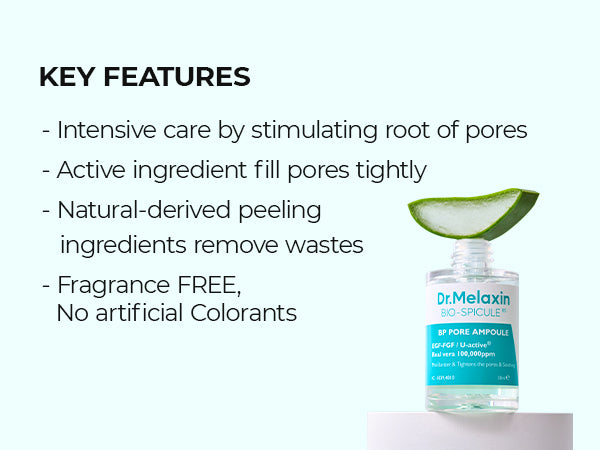 DR.MELAXIN BIO-SPICULE BP PORE Serum zwężające pory z mikroigłami 30 ml #7