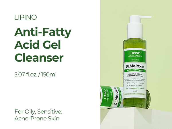 DR.MELAXIN LIPINO LINE Čisticí gel na obličej pro mastnou pleť 150 ml #4