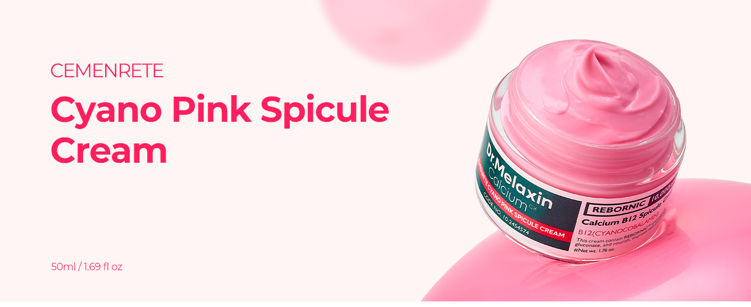 DR.MELAXIN CEMENRETE LINE Intensywnie regenerujący krem z mikroskopijnymi spikulami i witaminą B12 50 ml #7