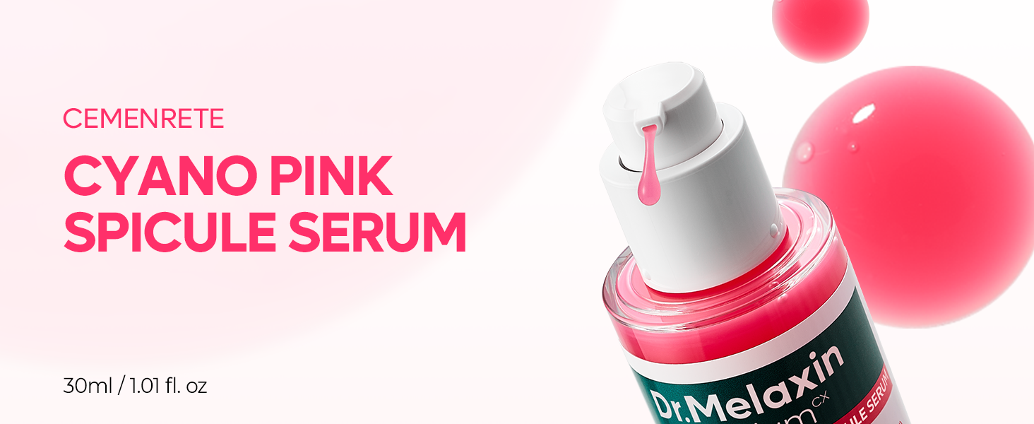 DR.MELAXIN CEMENRETE LINE Intensywnie regenerujące serum z mikroskopijnymi spikulami i witaminą B12 30 ml #5