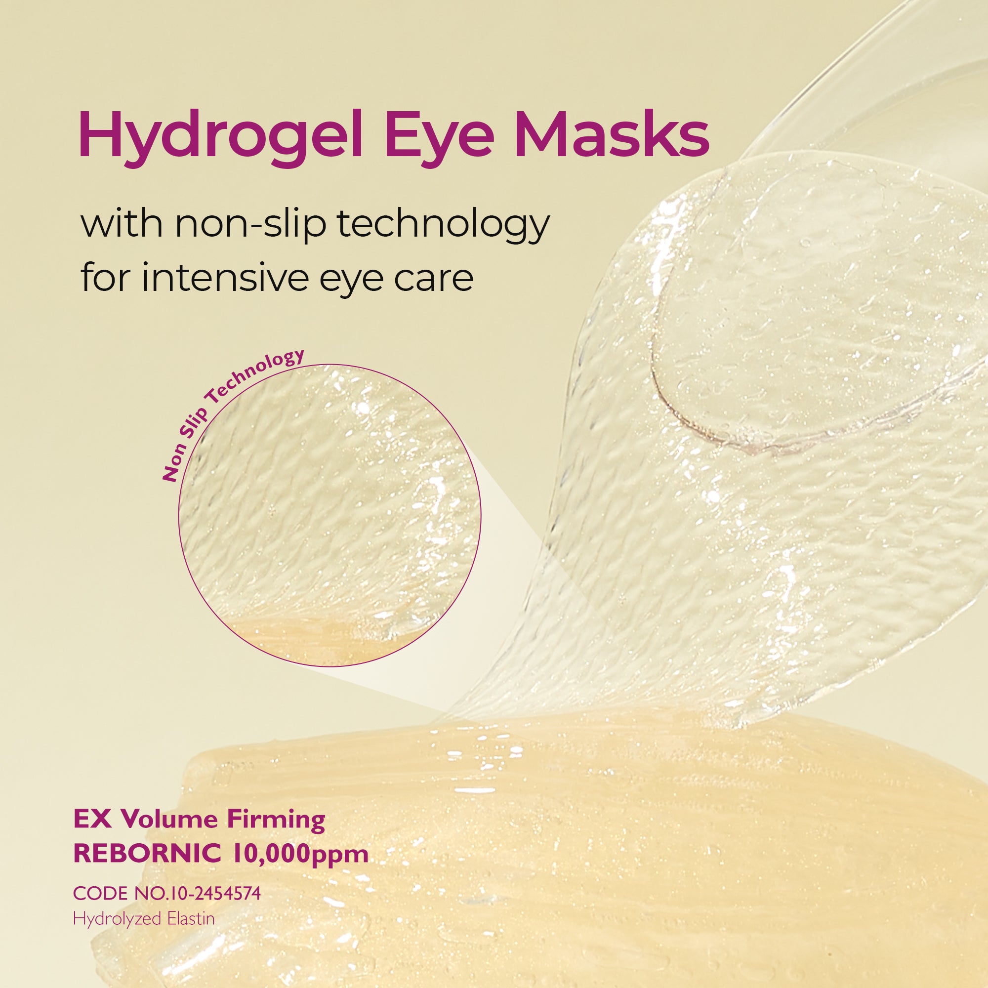 DR.MELAXIN CEMENRETE CALCIUM VOLUME EYE PATCH Ujędrniające płatki hydrożelowe pod oczy 60 szt. #6