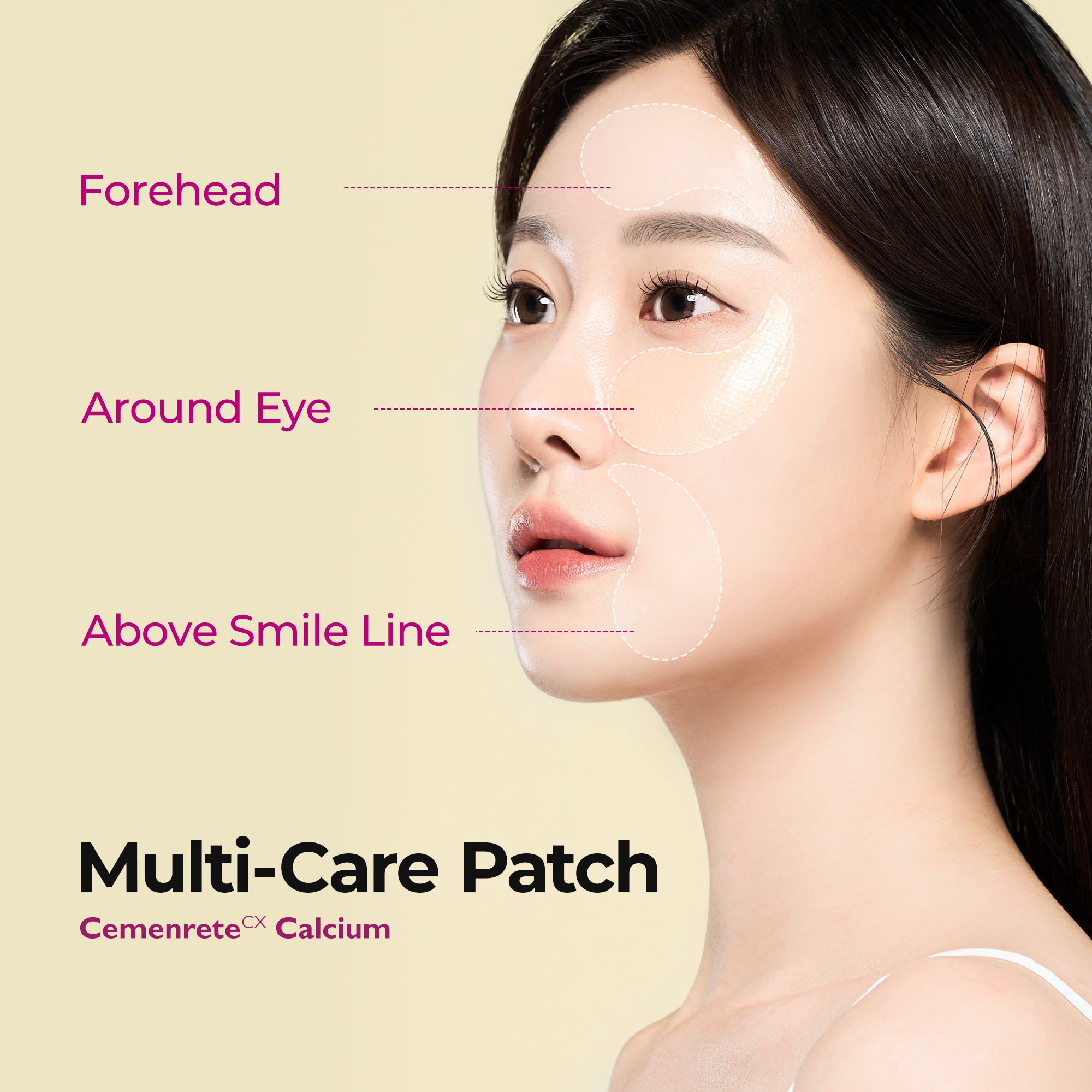 DR.MELAXIN CEMENRETE CALCIUM VOLUME EYE PATCH Ujędrniające płatki hydrożelowe pod oczy 60 szt. #8