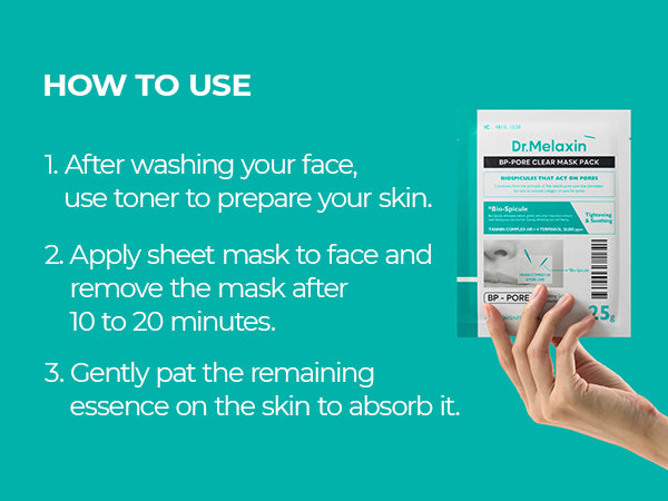 DR.MELAXIN BP LINE Maska oczyszczająca do porów 5 x 25 g #3