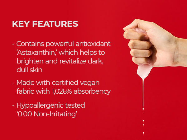 DR.MELAXIN MASQUE AMPOULE ÉCLAIRCISSANT À L'ASTAXANTHINE Masques en tissu éclaircissants à l'astaxanthine 5x25 ml #8