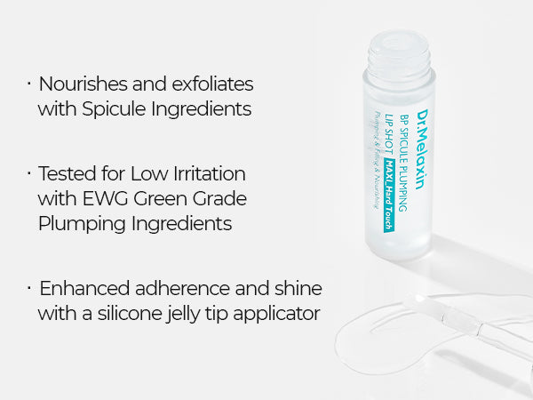 DR.MELAXIN BIO-SPICULE BP SPICULE PLUMPING LIP SHOT MILD Feuchtigkeitsspendender Lipgloss mit dezentem Aufpolsterungseffekt 4 ml #10