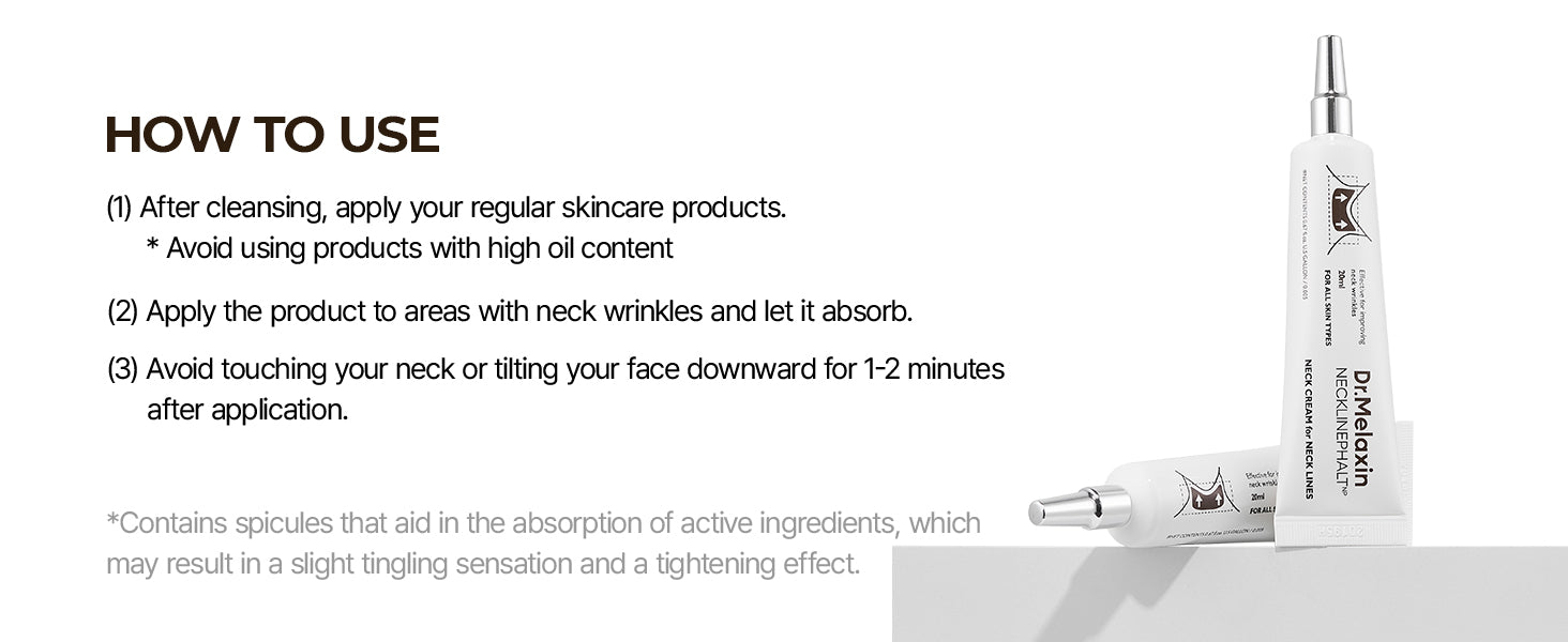 DR.MELAXIN NECKLINEPHALT LINE Straffende Halscreme 20 ml #6