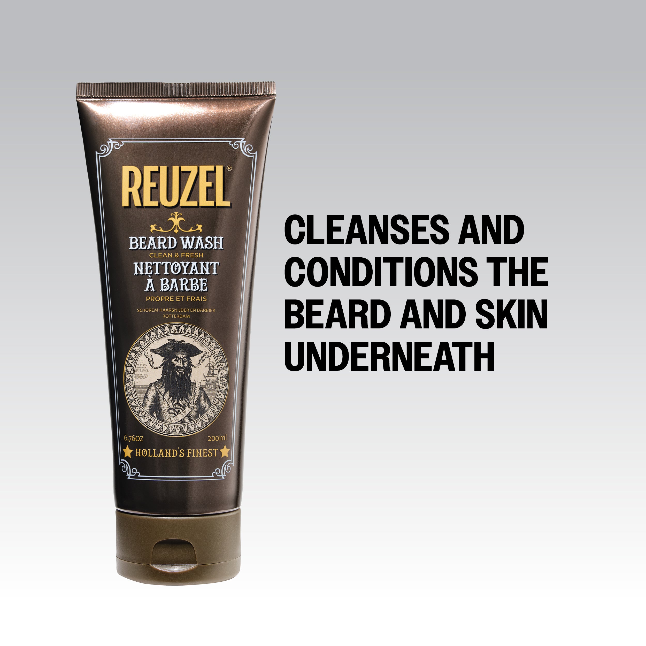 REUZEL Clean&Fresh Szampon do brody 200 ml #4