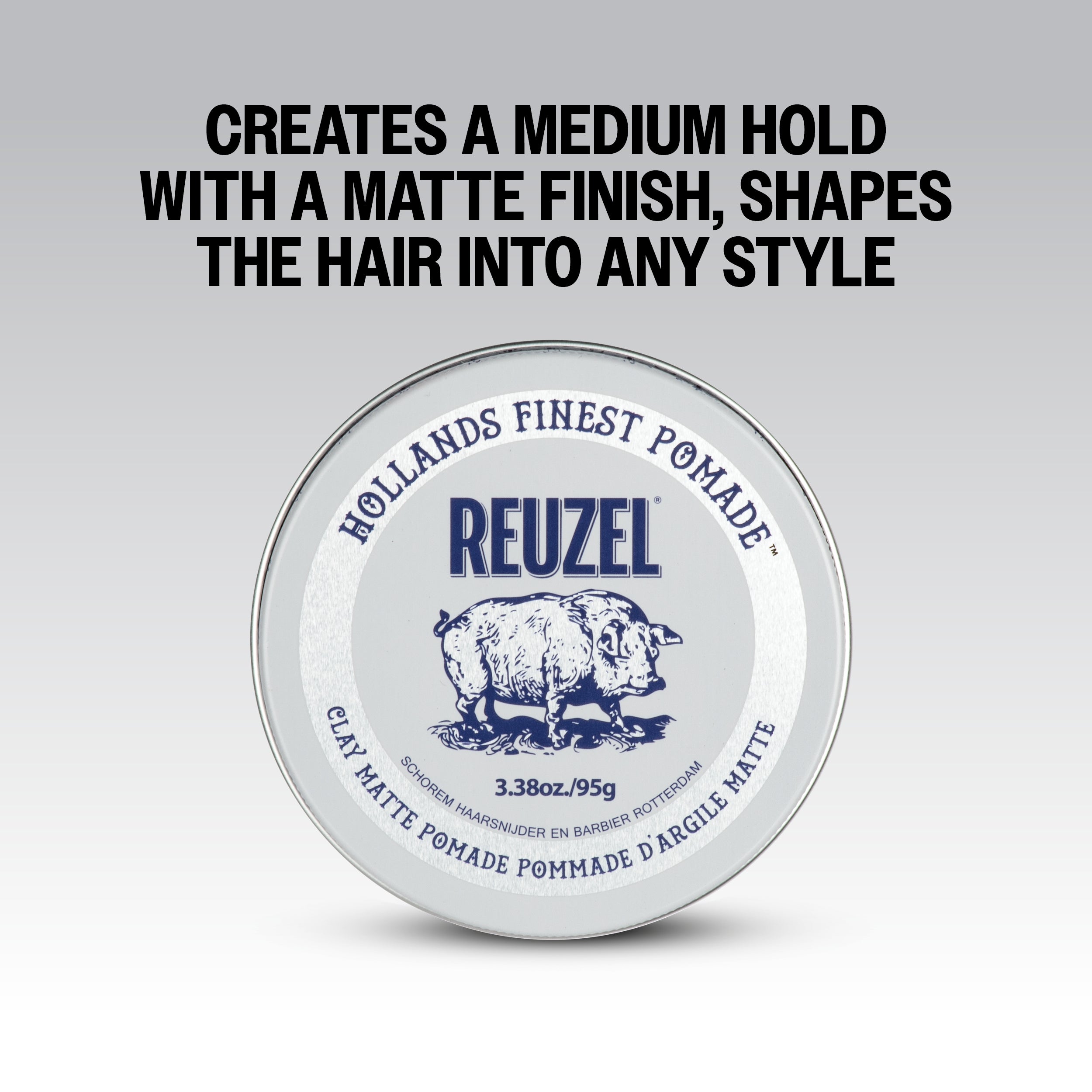 REUZEL Argile coiffante mate 113 g #4