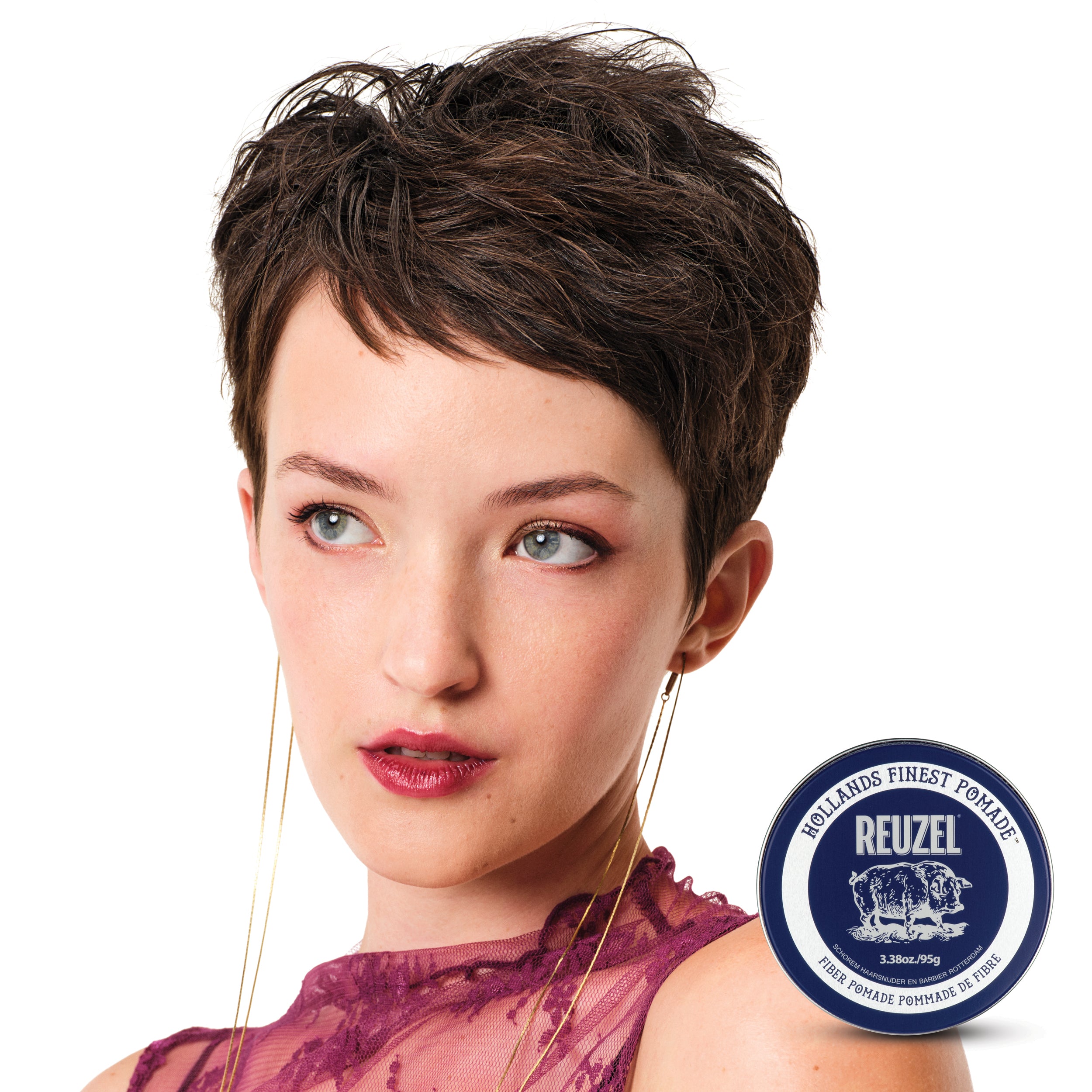 REUZEL FIBER POMADE Pomada włóknista do włosów o mocnym utrwaleniu 35 g #3