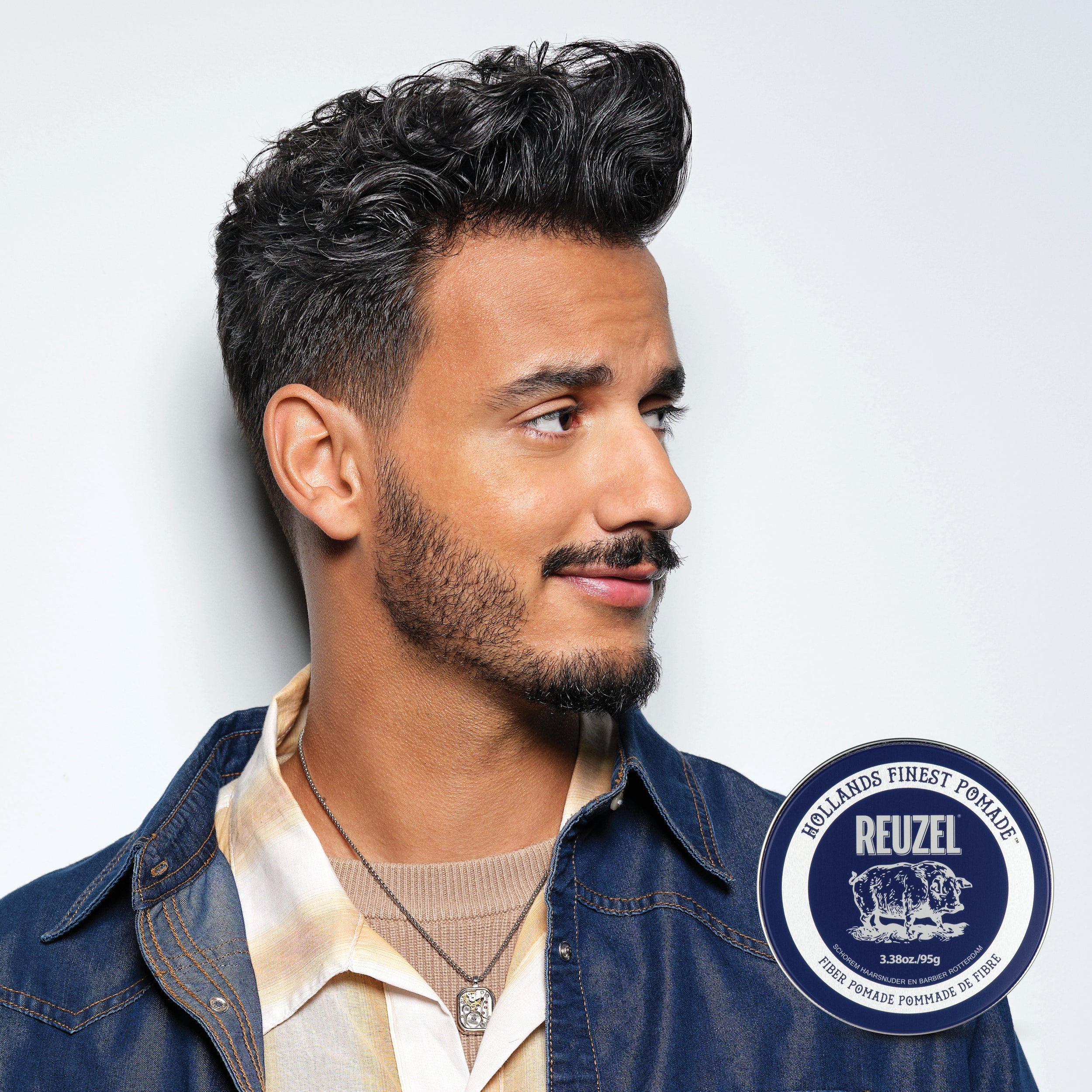 REUZEL FIBER POMADE Włóknista pomada do włosów o elastycznym utrwaleniu 95 g #2