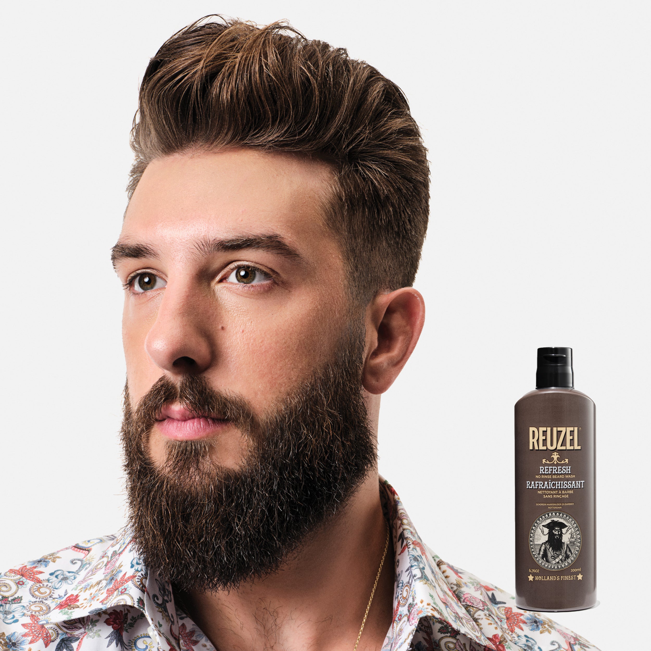 REUZEL NO RINSE BEARD WASH Suchý šampon na vousy bez oplachování 200 ml #2