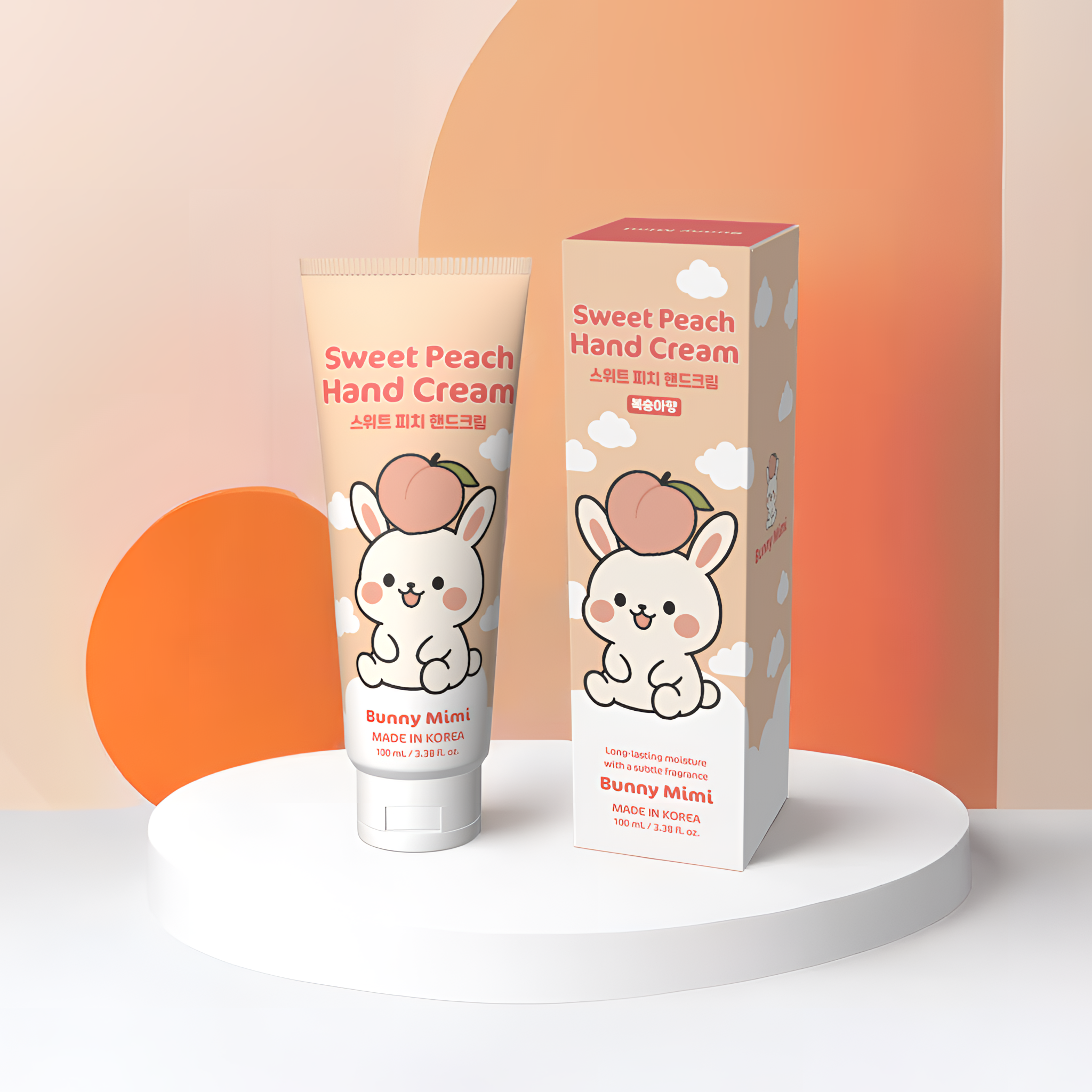 BUNNY MIMI SWEET PEACH Krem do rąk 100 ml #2