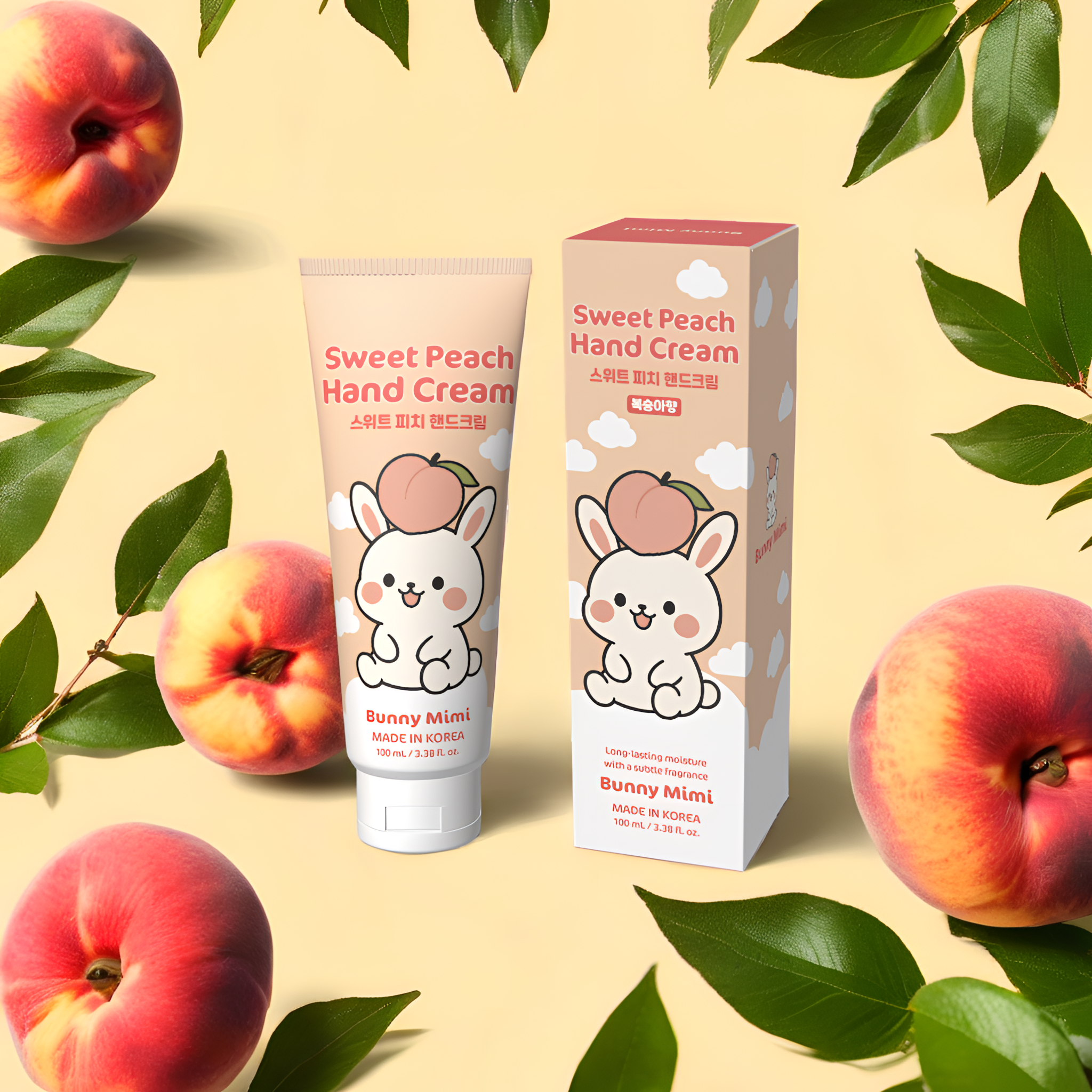 BUNNY MIMI SWEET PEACH Krem do rąk 100 ml #3