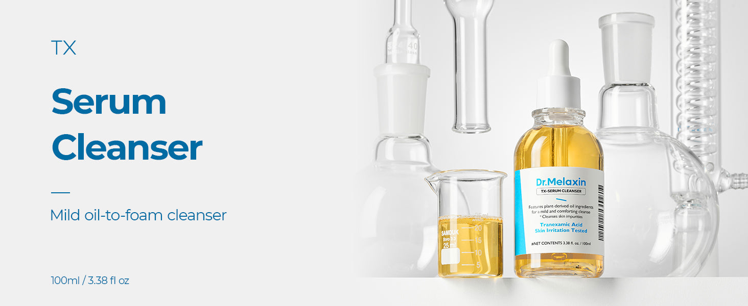 DR.MELAXIN TX-AMPOULE CLEANSER Skoncentrowany żel oczyszczający z kwasem traneksamowym 100 ml #7