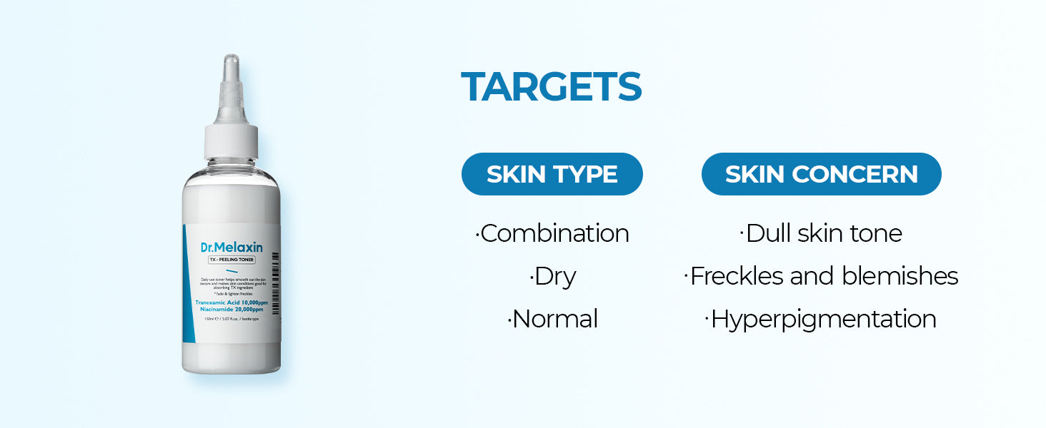 DR.MELAXIN TX-PEELING TONER Mléčné exfoliační tonikum s kyselinou tranexamovou 150ml #6