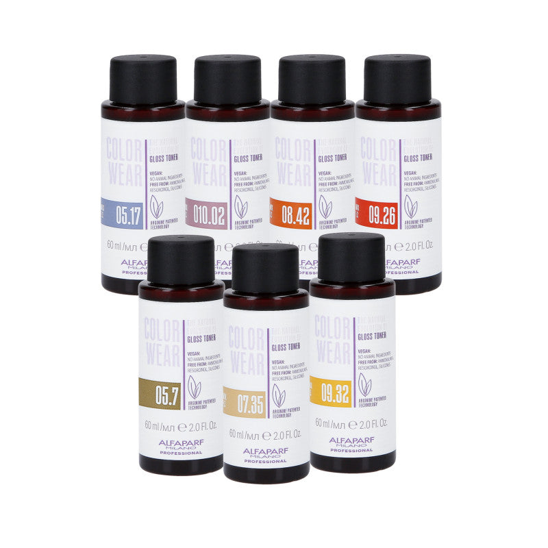 ALFAPARF COLOR WEAR GLOSS Toner na vlasy bez amoniaku 60 ml