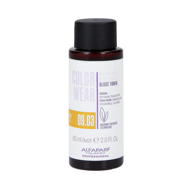 ALFAPARF COLOR WEAR GLOSS Toner na vlasy bez amoniaku 60 ml #17