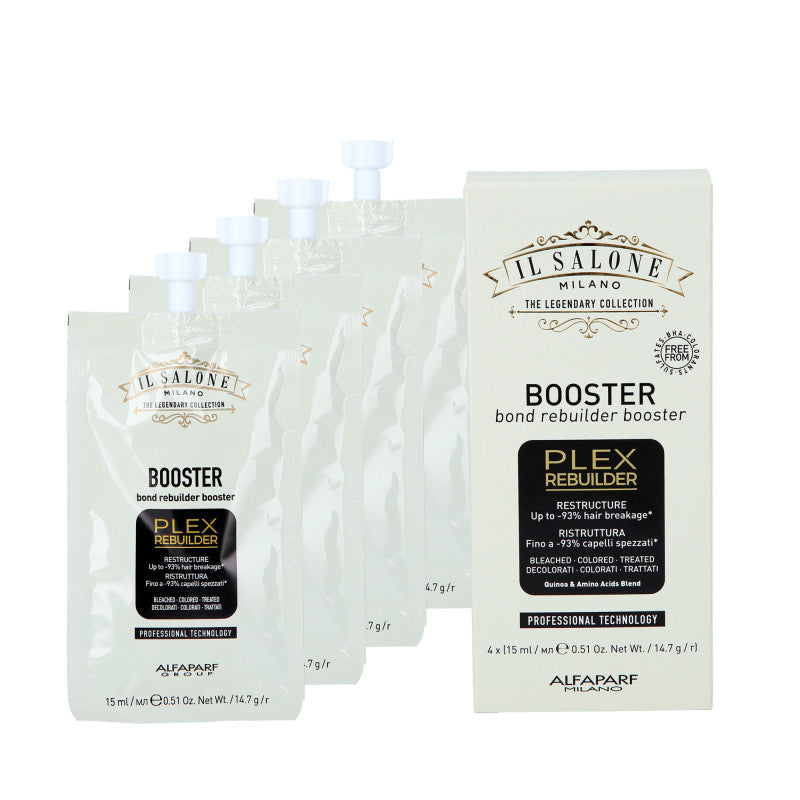 ALFAPARF IL SALONE MILANO PLEX REBUILDER Restrukturalizační sérum pro poškozené vlasy 4x15ml