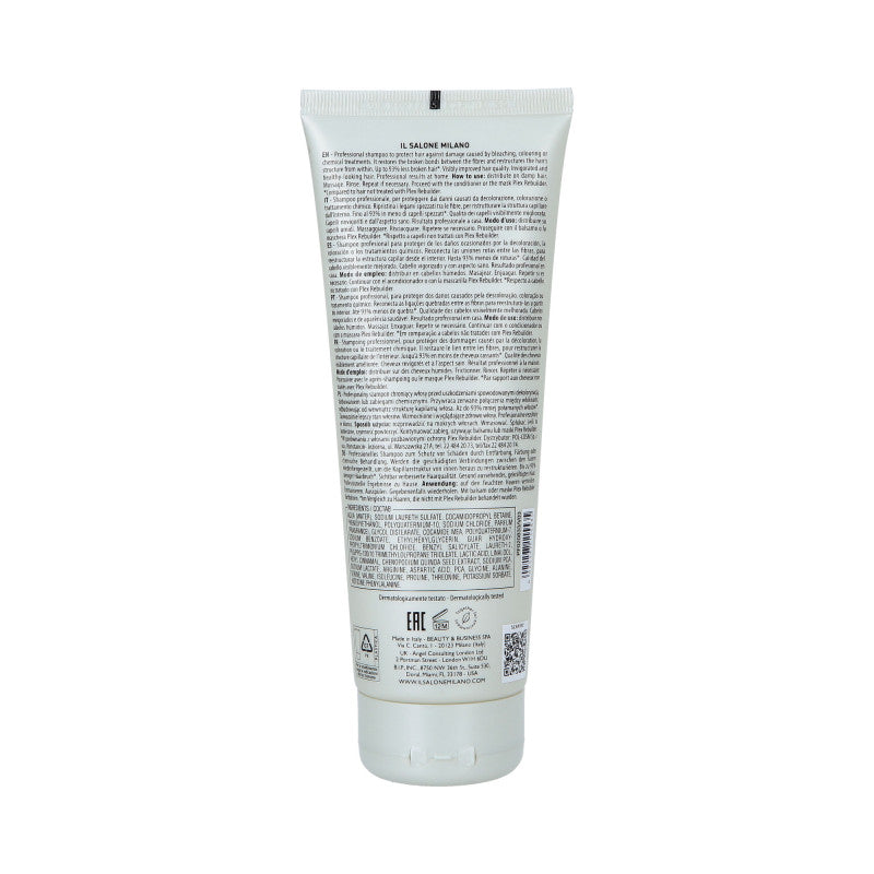 ALFAPARF IL SALONE MILANO PLEX REBUILDER Šampon pro obnovu vlasů po chemickém ošetření 250 ml #2
