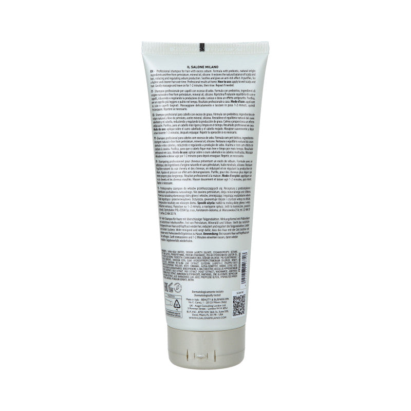 ALFAPARF IL SALONE MILANO SCALP SYSTEM BALANCE Reinigendes Shampoo für fettiges Haar 250 ml #2